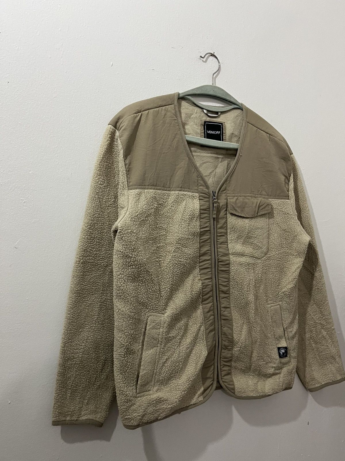 14th Addiction 💥VENIOFF Hard Deep Pile Fleece Covered Pockets Outdoor Gear Size US L / EU 52-54 / 3 - 2 Thumbnail