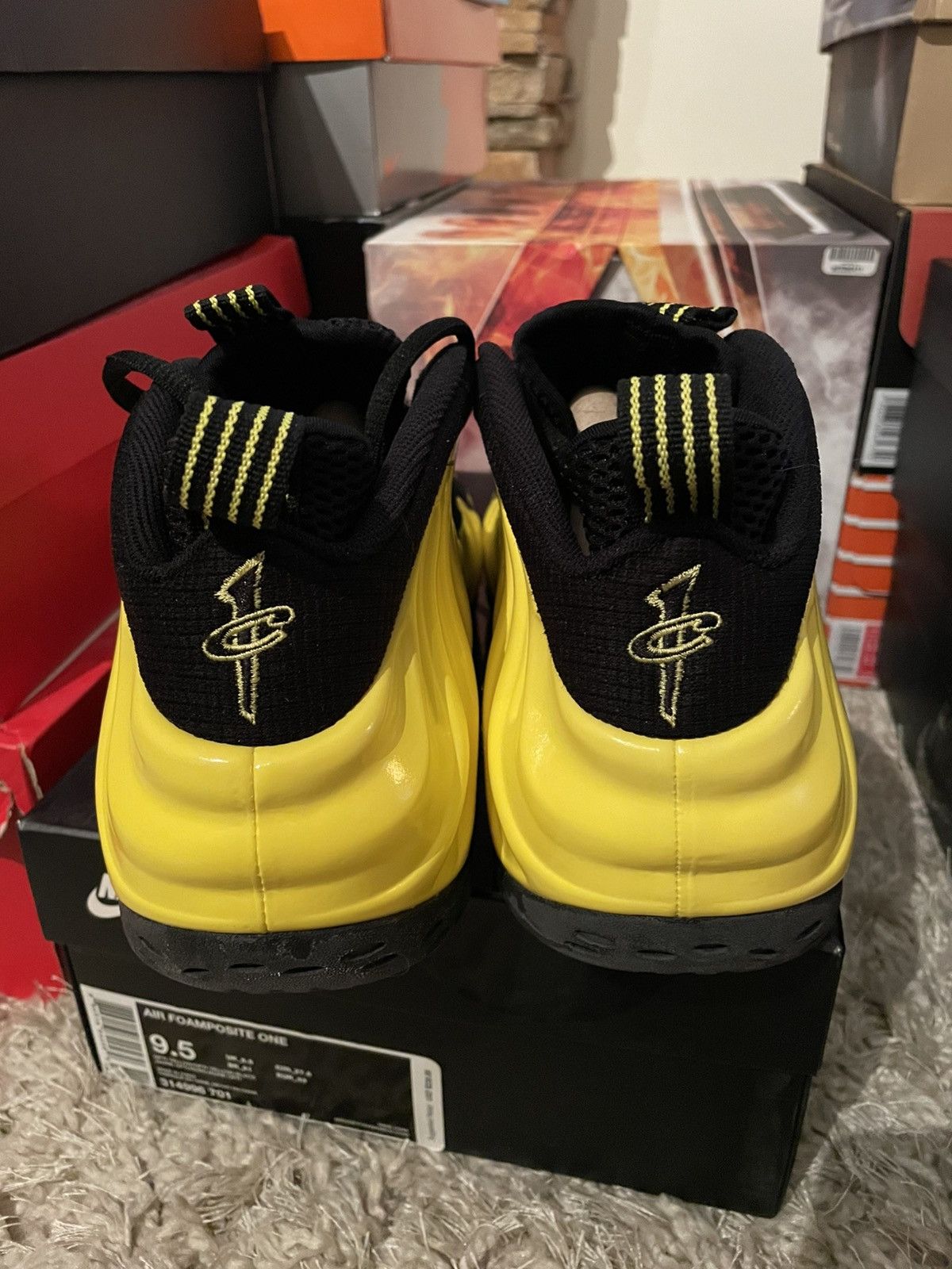 Nike Nike Air Foamposite One Wu Tang Size US 9.5 / EU 42-43 - 6 Thumbnail
