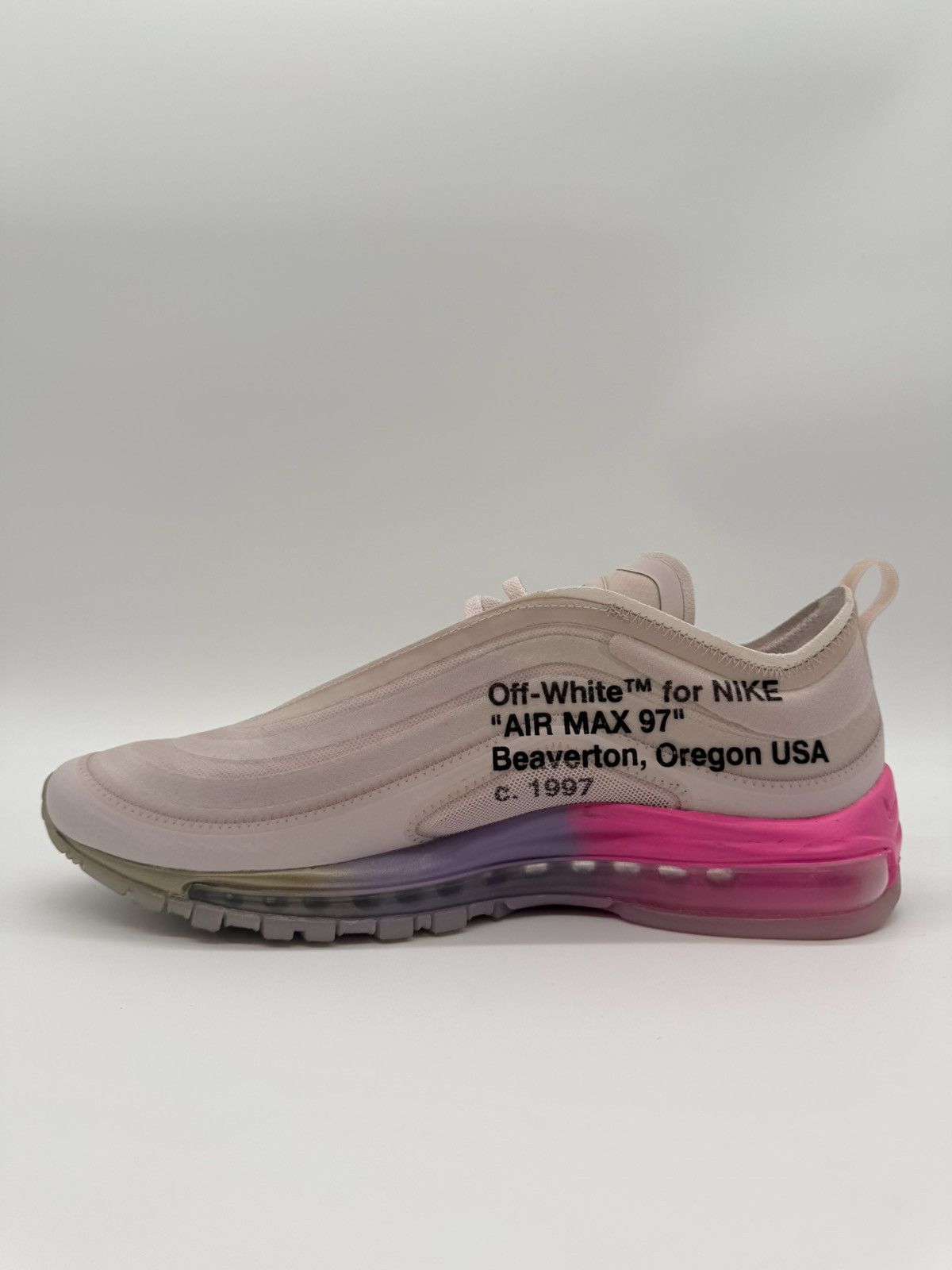 Nike × Off-White Nike Air Max 97 Off-White Serena Queen EU 44 Size US 10 / EU 43 - 2 Thumbnail