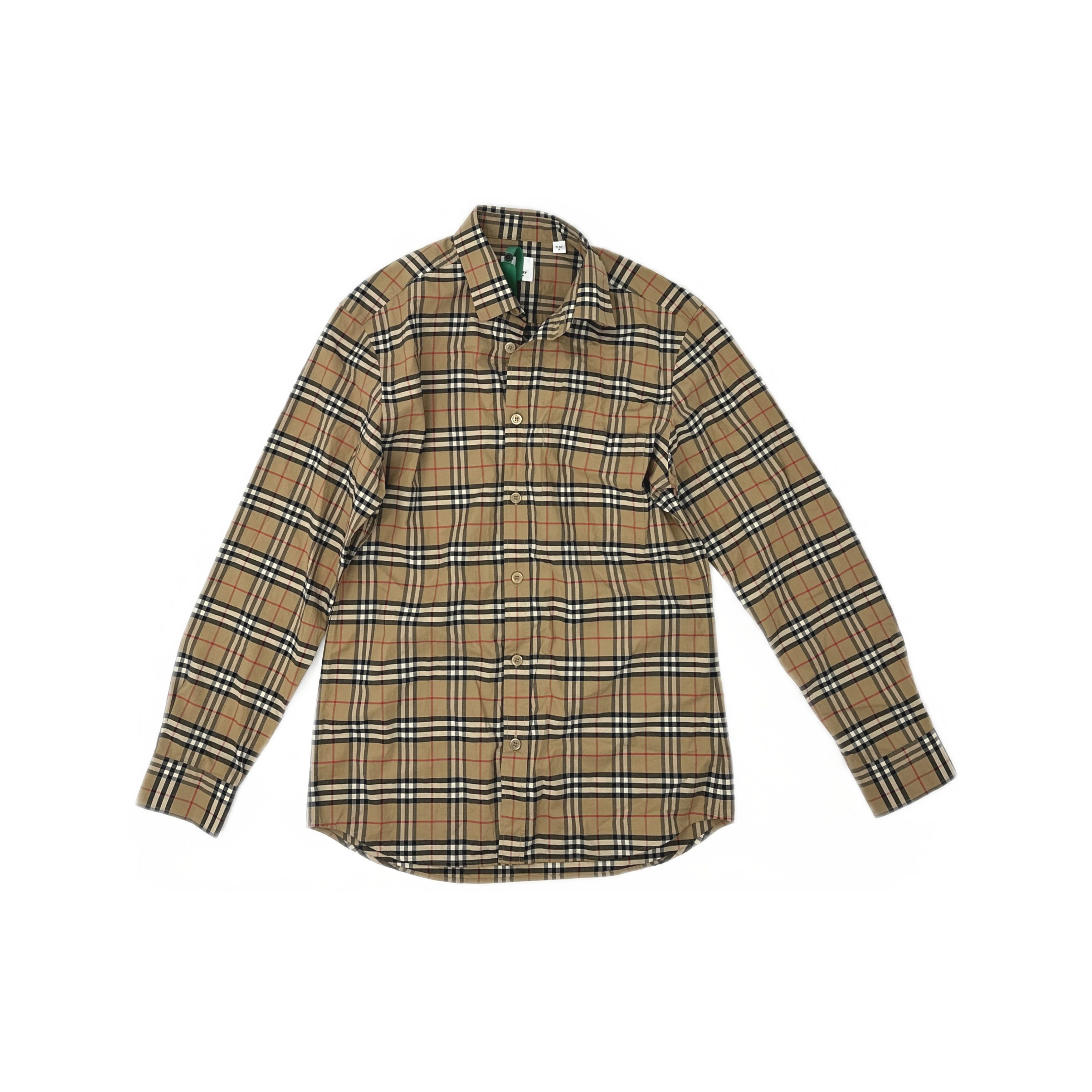 Burberry Burberry Check Button Up Shirt Size S Size US S / EU 44-46 / 1 - 1 Thumbnail