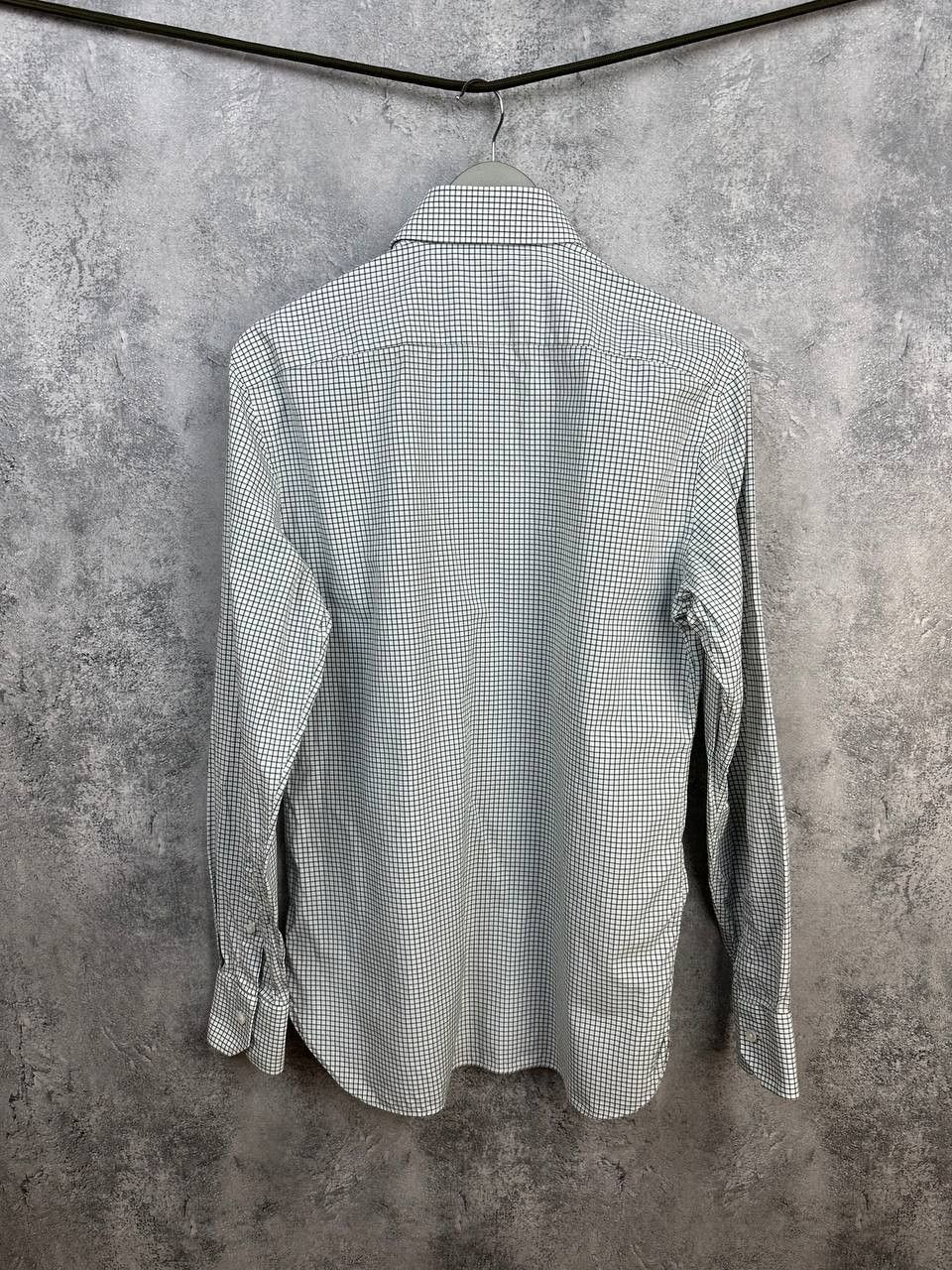 Ermenegildo Zegna Ermenegildo Zegna Trofeo Button Up Shirt Poplin Tailored Fit Size US M / EU 48-50 / 2 - 2 Thumbnail
