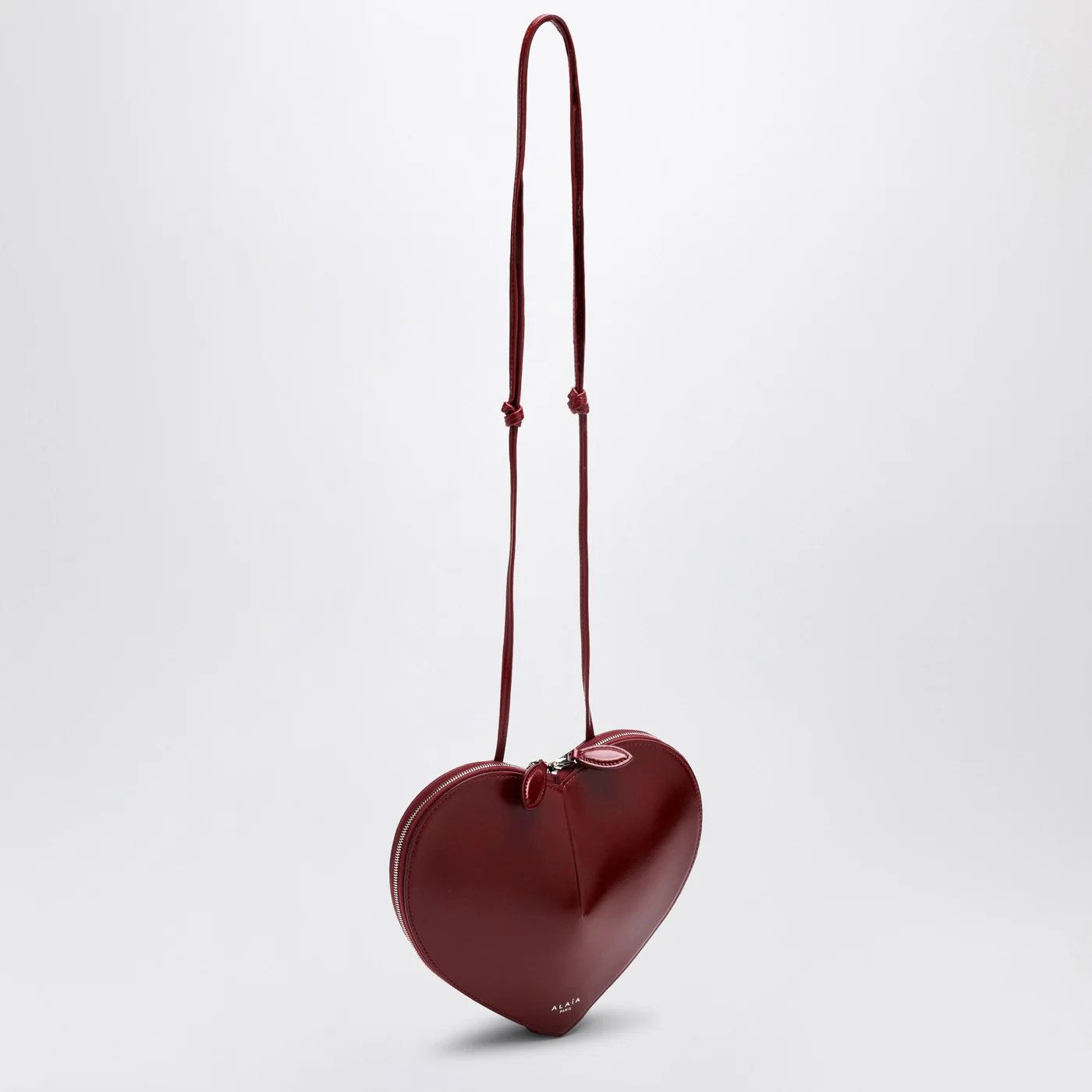 Alaia o1d2blof0426 Size: OS / Le Coeur Leather Shoulder Bag Size ONE SIZE - 3 Thumbnail