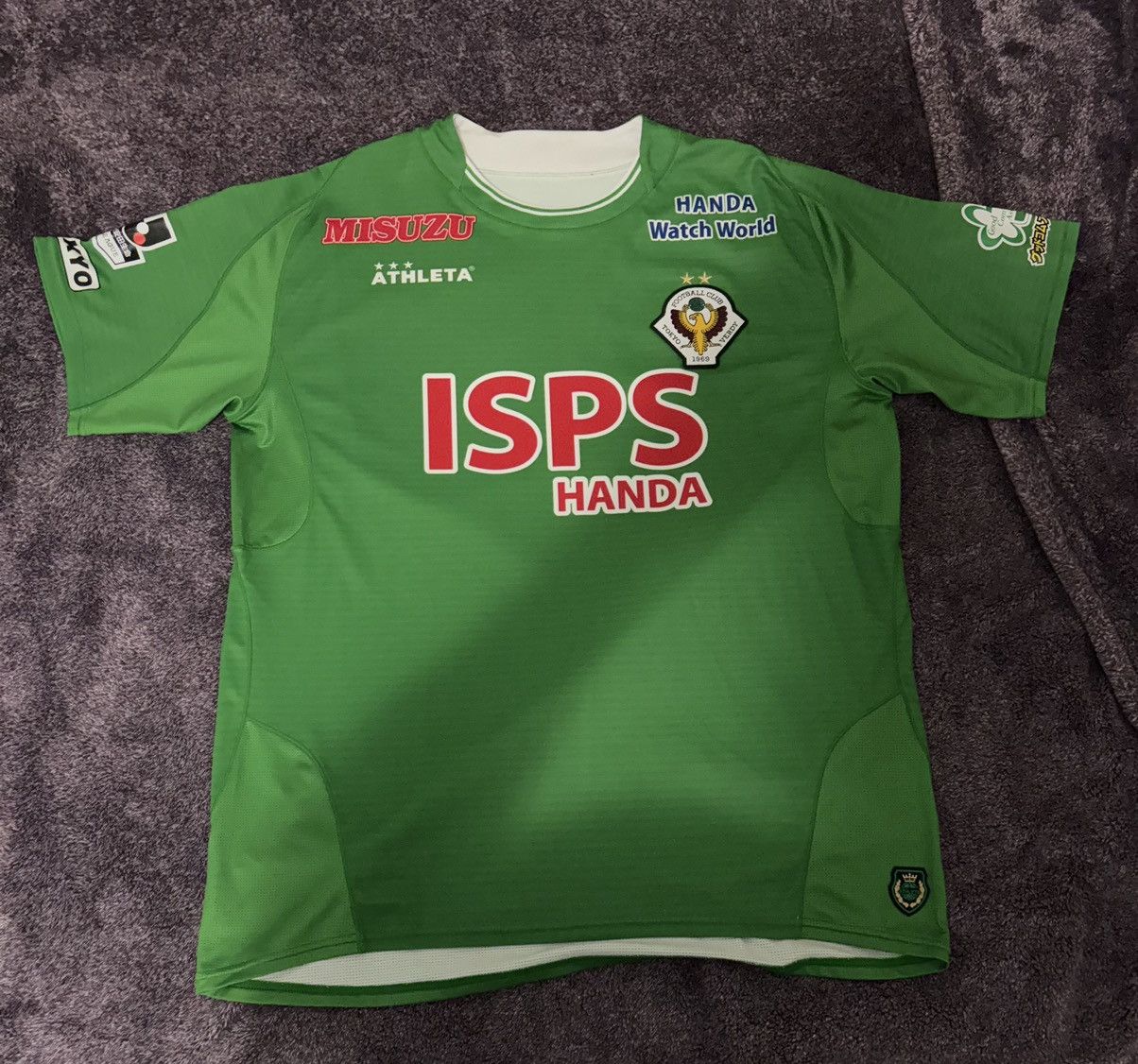 Japanese Brand × Vintage 2018 Tokyo Verdy Home J-League Japan Soccer Football Jersey Size US M / EU 48-50 / 2 - 1 Thumbnail
