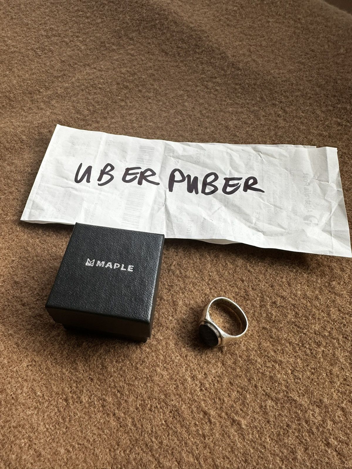Other MAPLE Tommy Signet Ring - Labradorite Insert - US10 19mm Size ONE SIZE - 3 Thumbnail