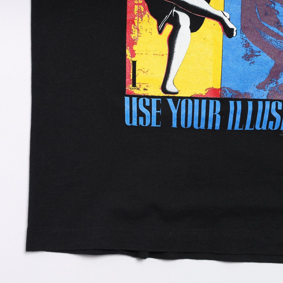 Band Tees Vintage Guns N Roses 1991 Tour Tee Use Your Illusion Size US M / EU 48-50 / 2 - 4 Thumbnail