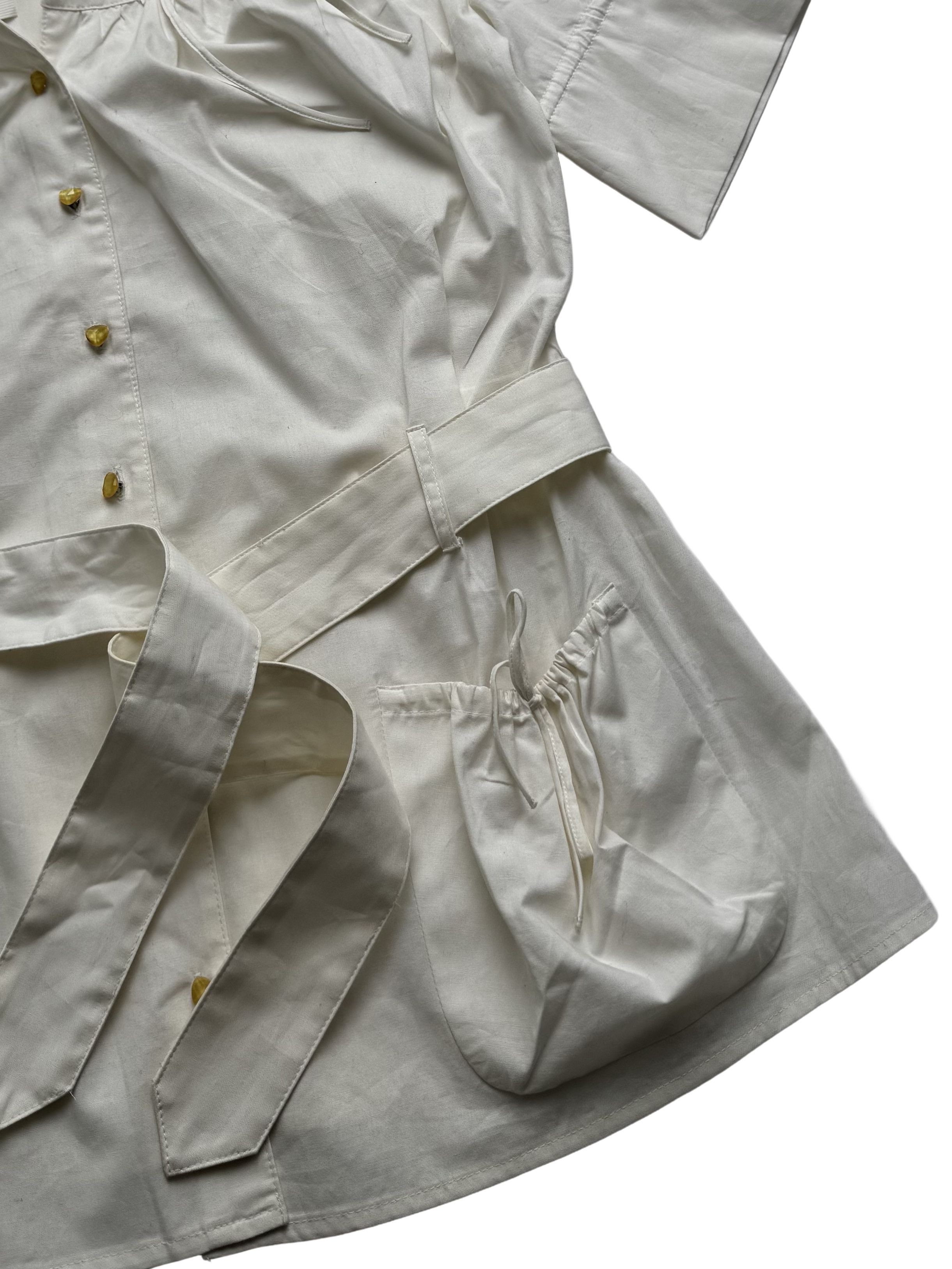 ANNE FONTAINE Anna Fontaine Vintage Blouse Size S / US 4 / IT 40 - 4 Thumbnail
