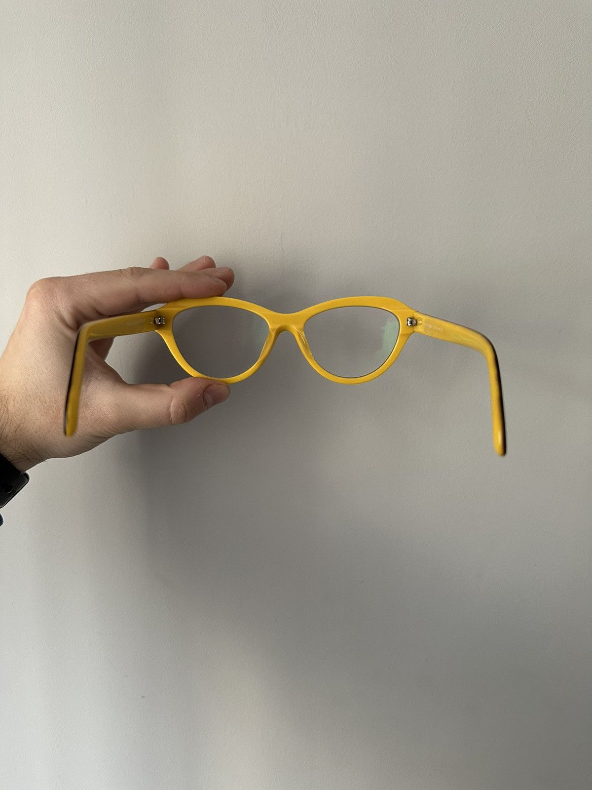 Prada Prada Cat Eye VPR 25RV Glasses Tortoise Yellow Italy Size ONE SIZE - 5 Thumbnail