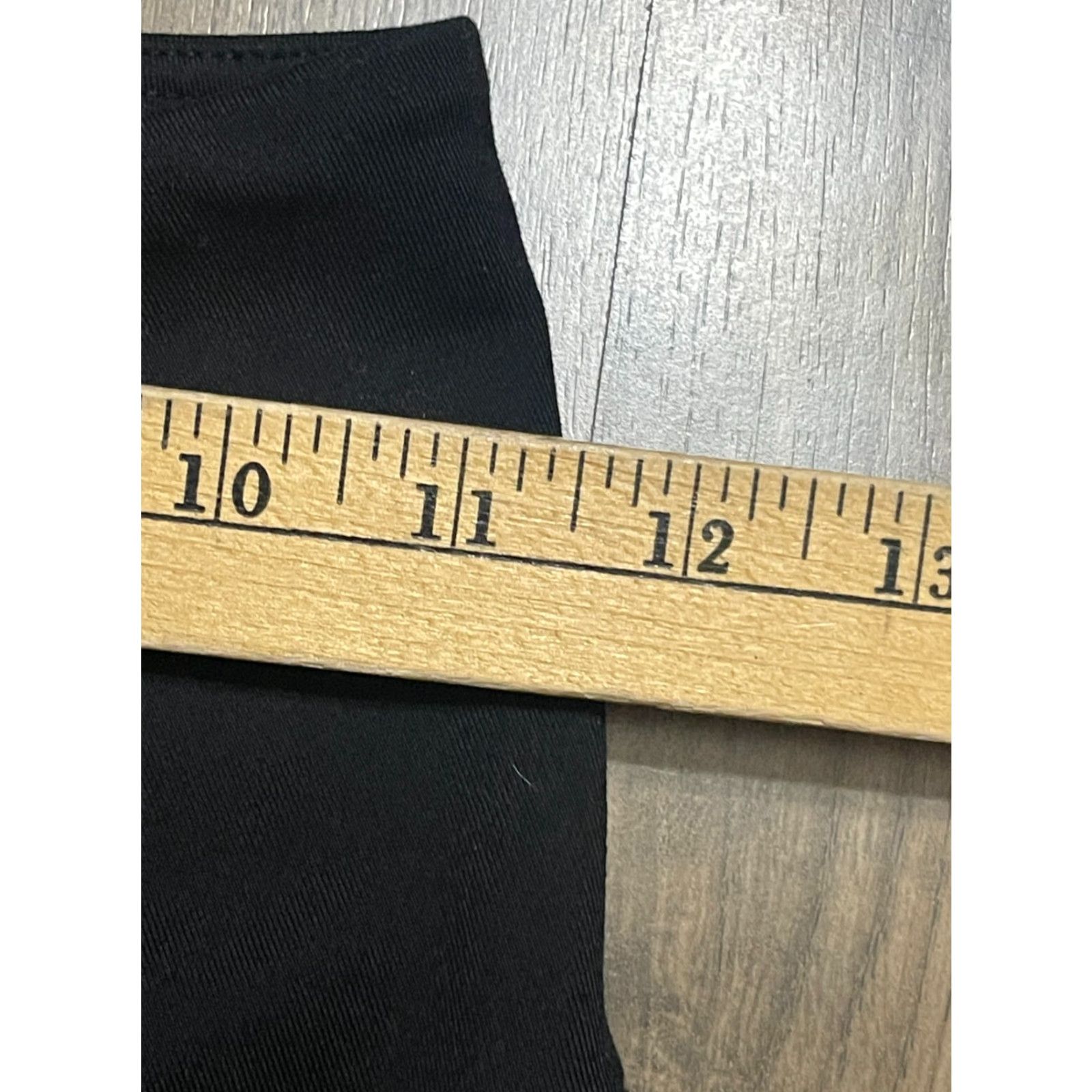 Vintage Hypertek Pants Women's XS Black Pull On Leggings Size 26" / US 2 / IT 38 - 3 Thumbnail