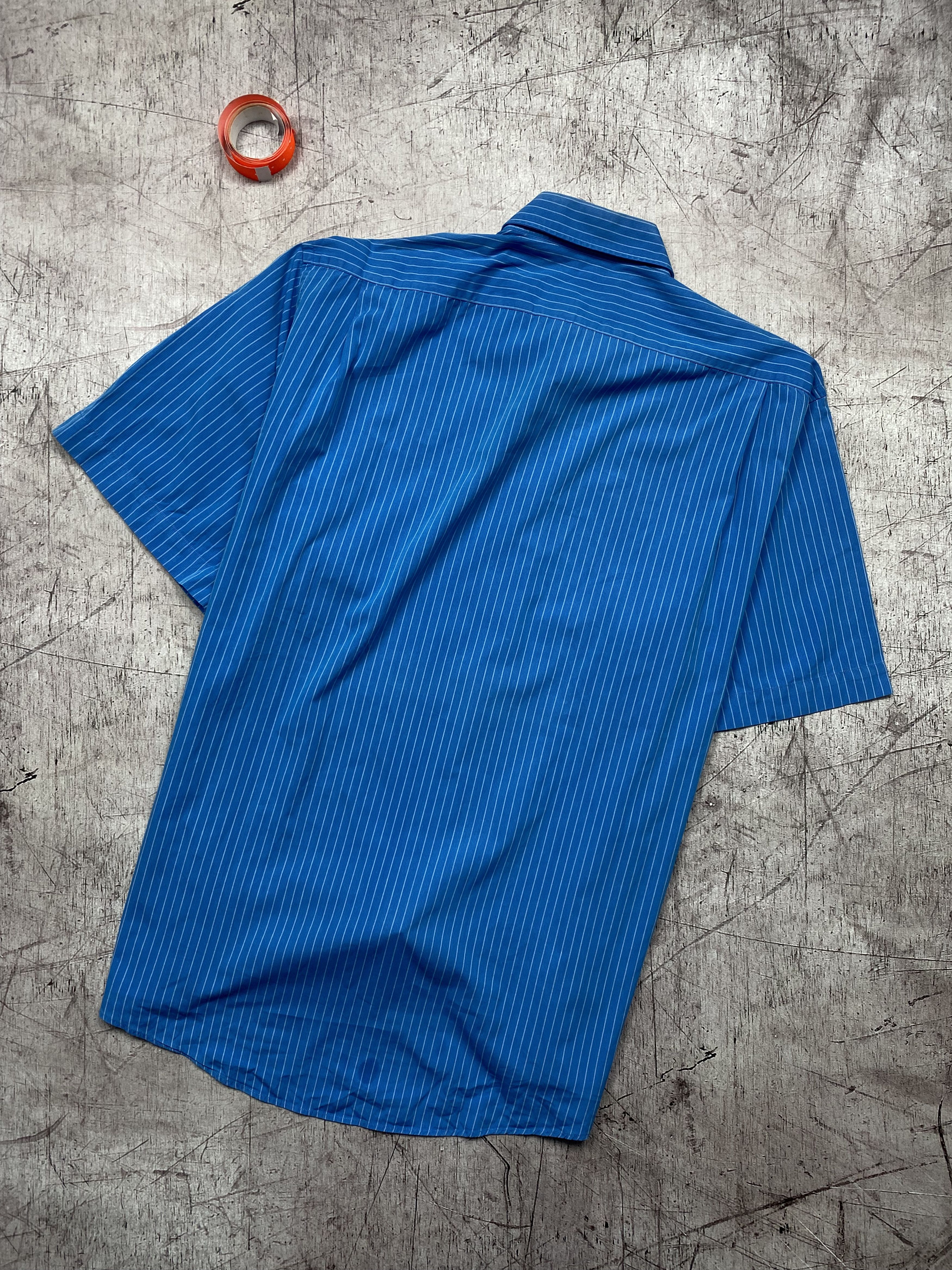 Yves Saint Laurent Yves Saint Laurent Vintage Mens Short Sleeve Shirt YSL Size US XL / EU 56 / 4 - 4 Thumbnail