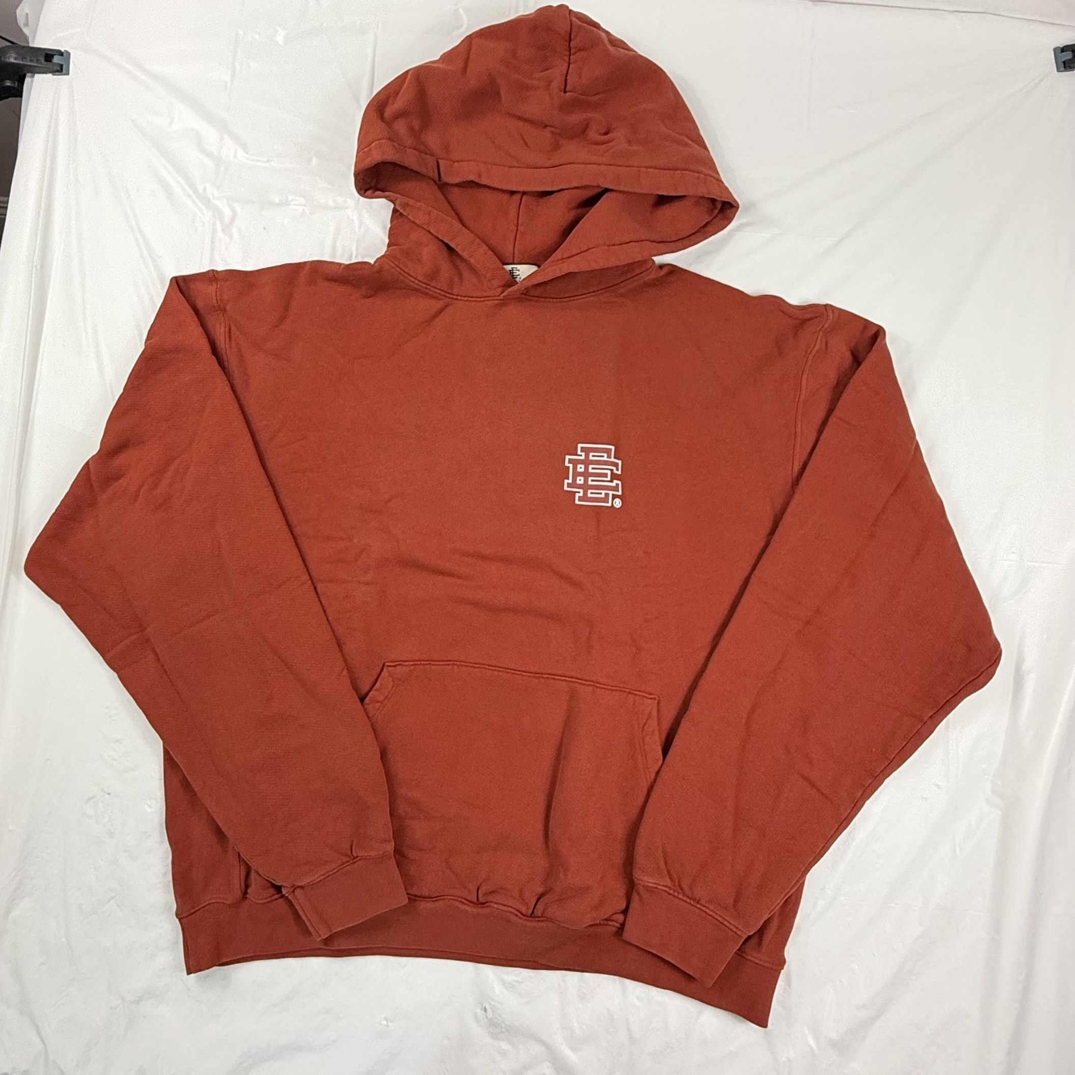 Eric Emanuel Eric Emanuel EE Basic Hoodie Mens XL Rust Red Sweatshirt Size US XL / EU 56 / 4 - 1 Thumbnail