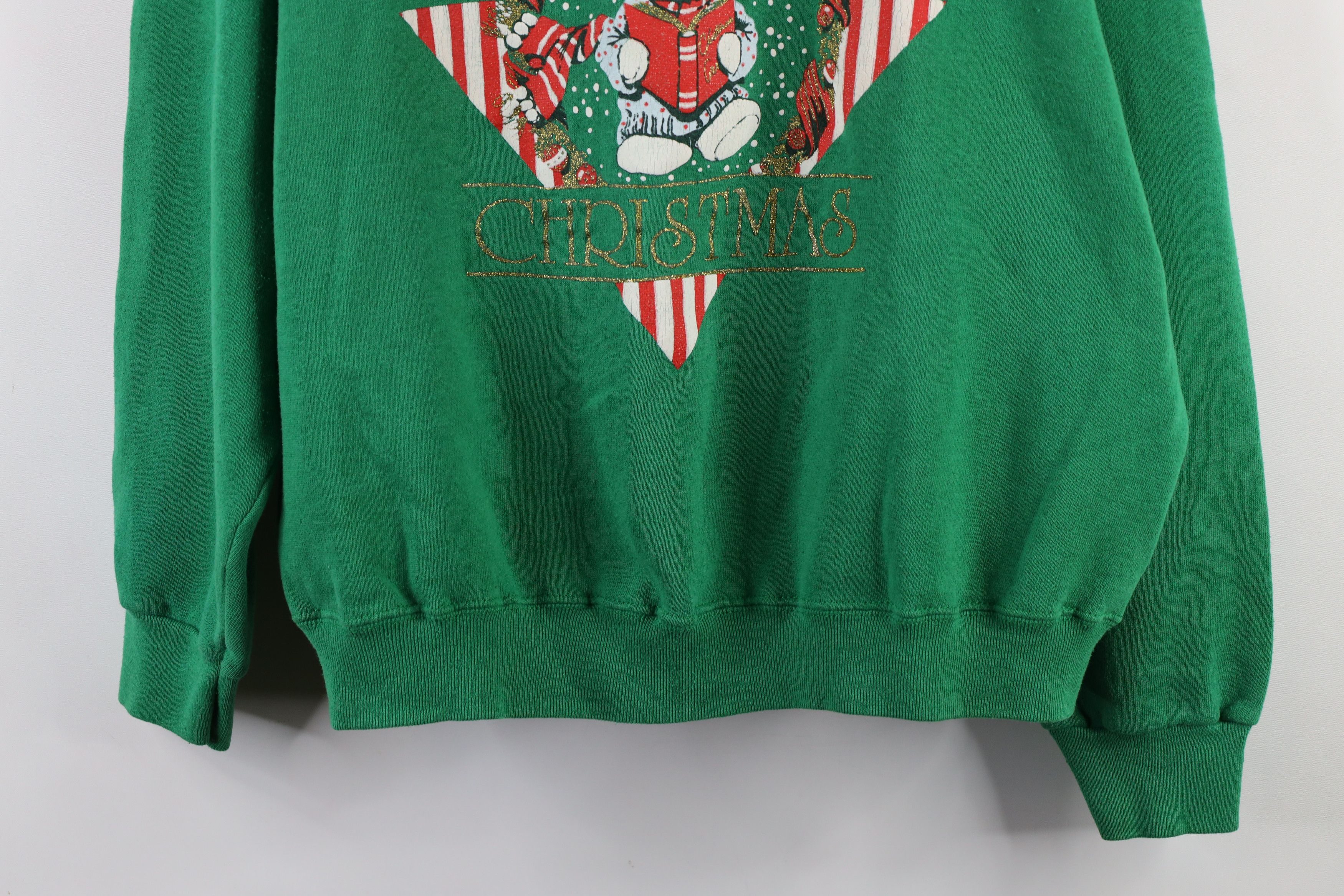 Vintage Vintage 90s Streetwear Christmas Crewneck Sweatshirt USA Size XL / US 12-14 / IT 48-50 - 3 Thumbnail
