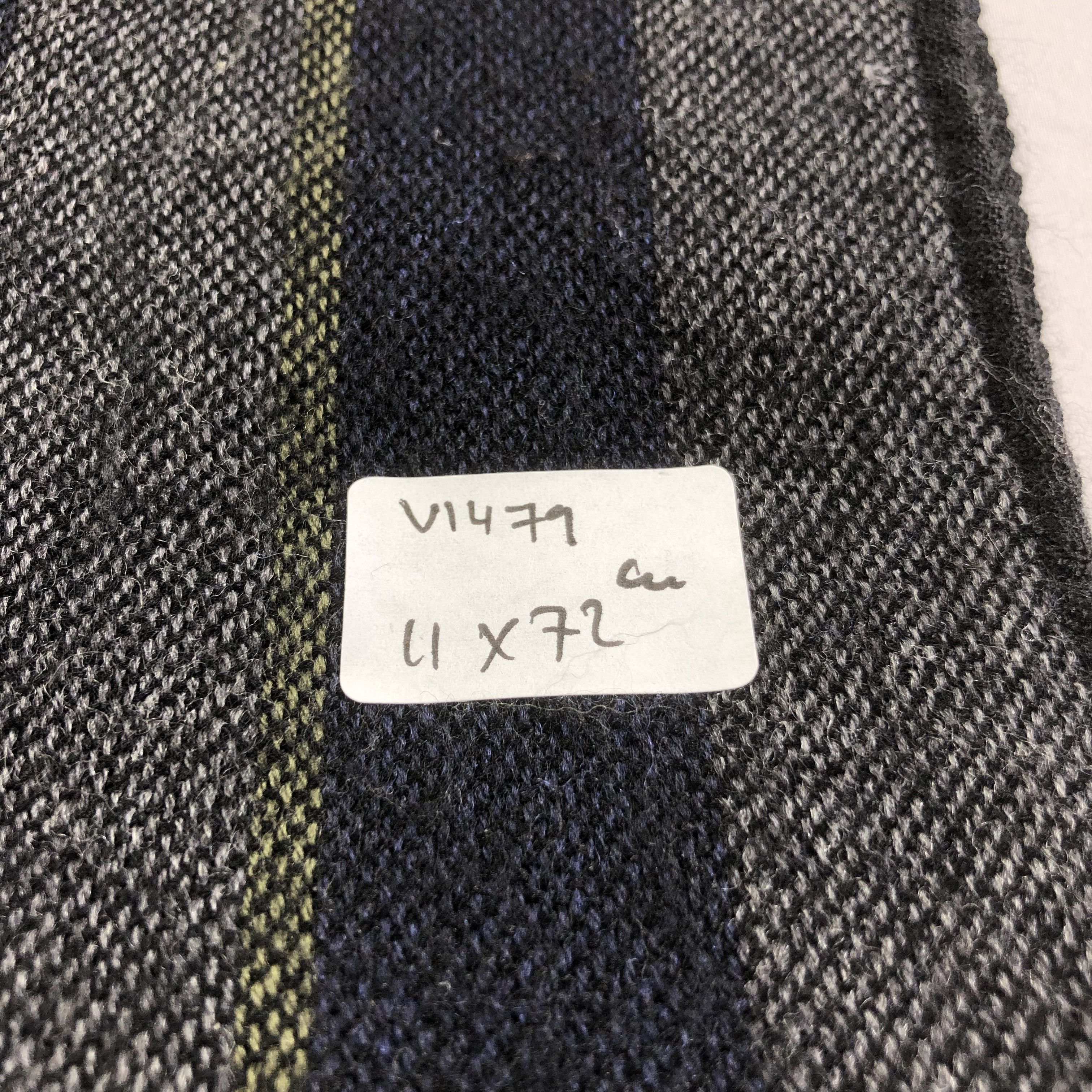 Vintage Cricket Striped Wool Scarf Muffler V1479 Size ONE SIZE - 13 Thumbnail