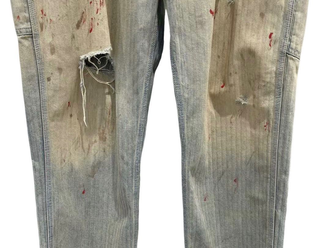 Enfants Riches Deprimes Enfants Riches Deprimes E.R.D SS23 Blood Splatter Pants Size US 34 / EU 50 - 5 Thumbnail