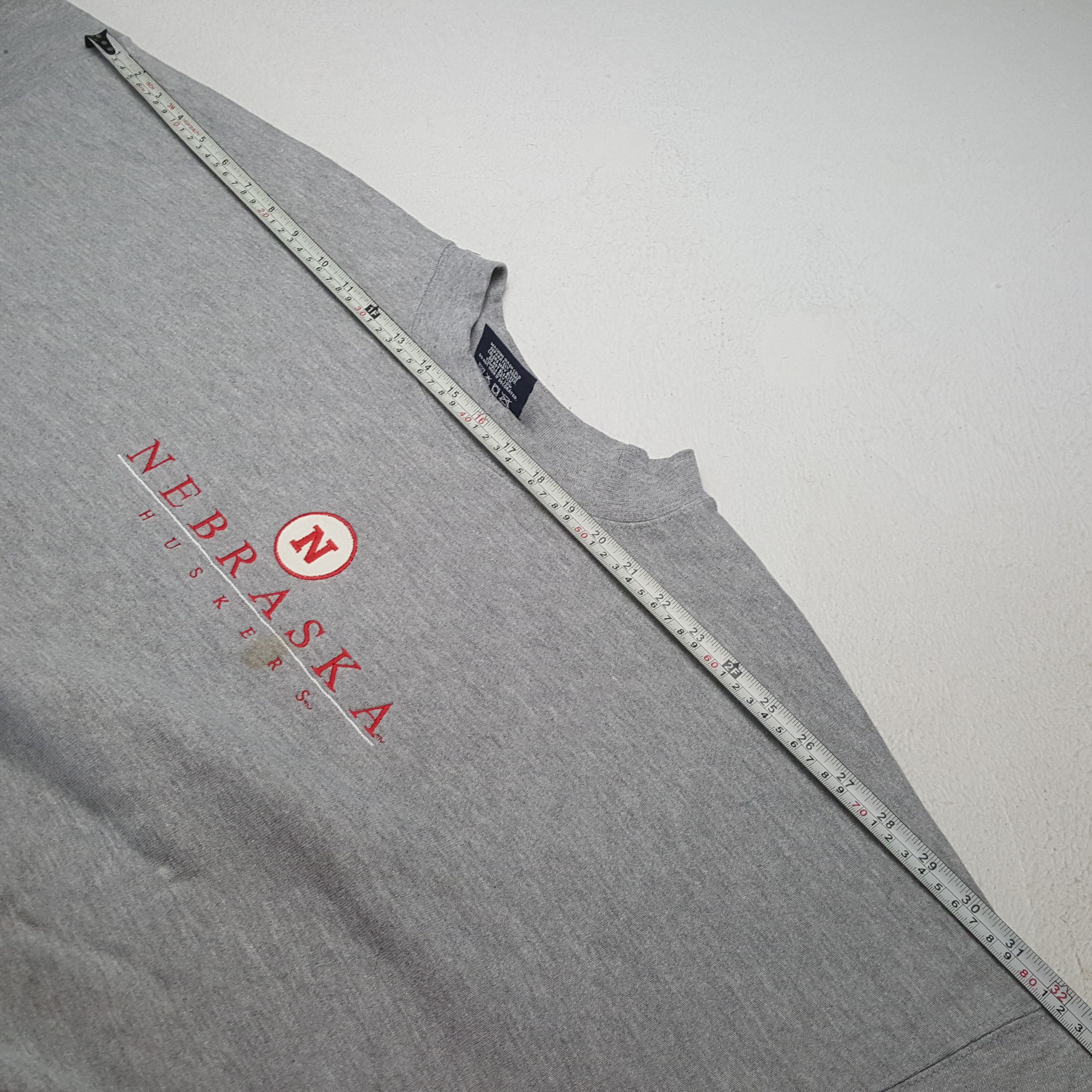 Jansport × NBA × Vintage Vintage NEBRASKA Huskers Basketball Sweatshirt C287N22 Size US XXL / EU 58 / 5 - 11 Thumbnail