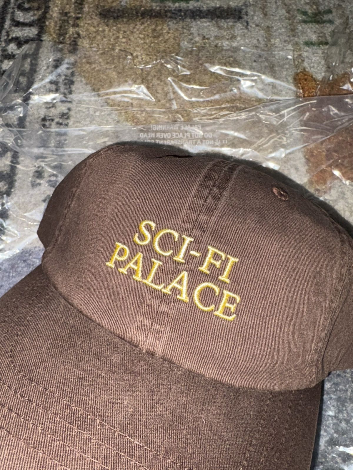 帽子 PALACE SCI-FI FANTASY 6-PANEL BROWN CAP Palace Sci-Fi Fantasy 6-Panel Brown - Palace Sci-Fi Fantasy