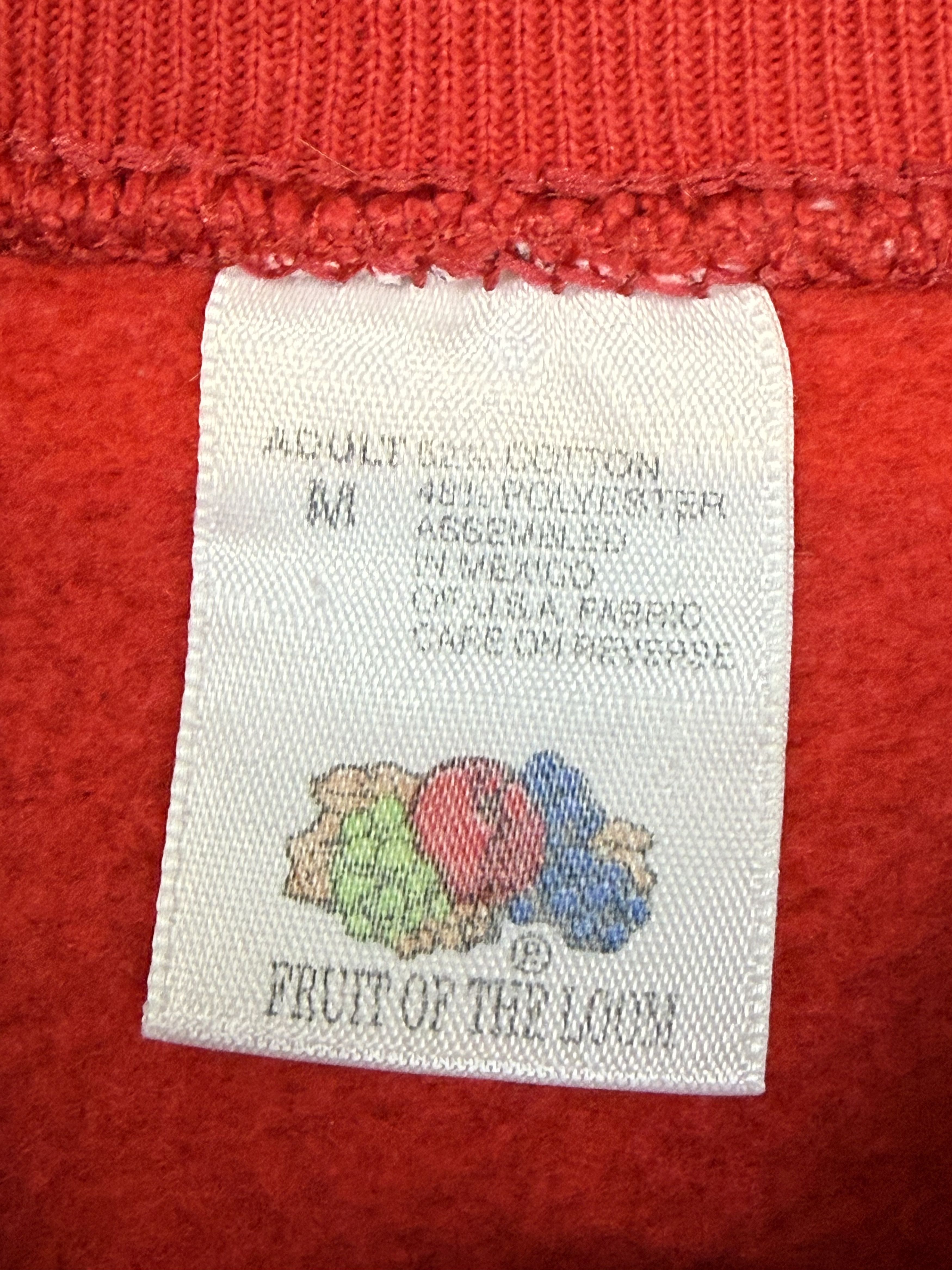 Vintage Vintage 90s Key West USA Women's Sweatshirt Red Size M Size M / US 6-8 / IT 42-44 - 5 Thumbnail