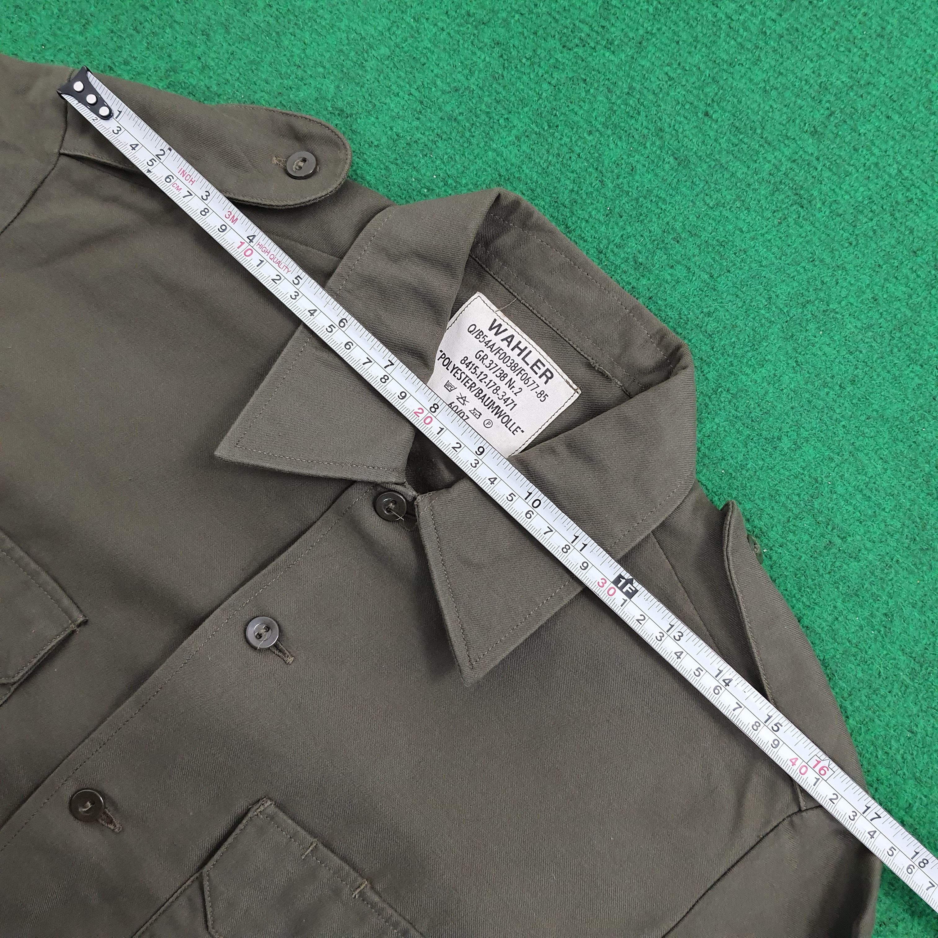 Other WAHLER Germany Army Shirt Jacket Size US M / EU 48-50 / 2 - 6 Thumbnail