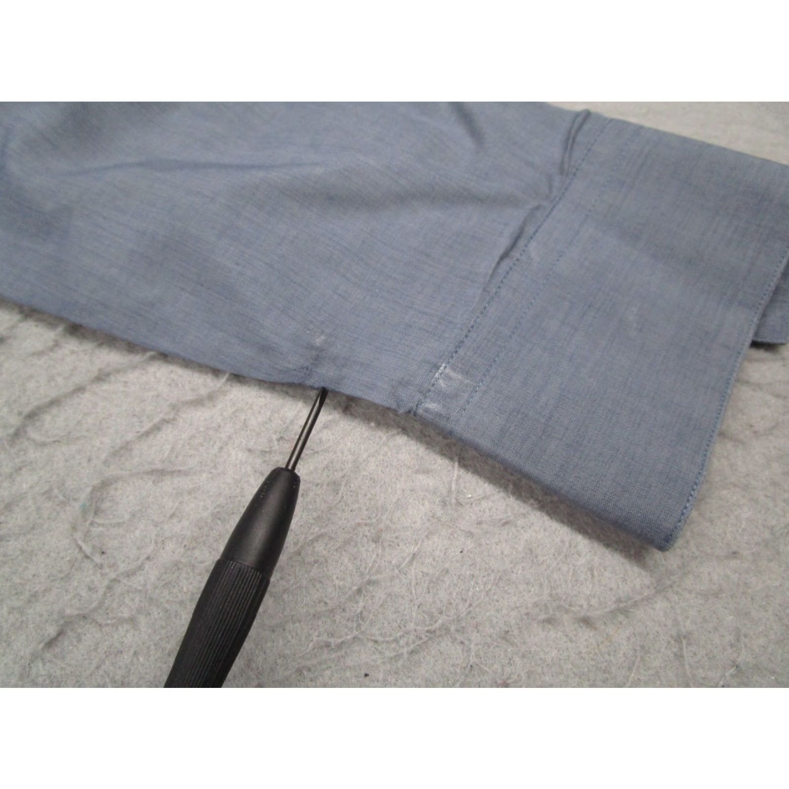 Versace VINTAGE Versace Classic V2 Shirt Mens Blue 42 Button Up Long Sleeve Y2K Size US XL / EU 56 / 4 - 6 Thumbnail
