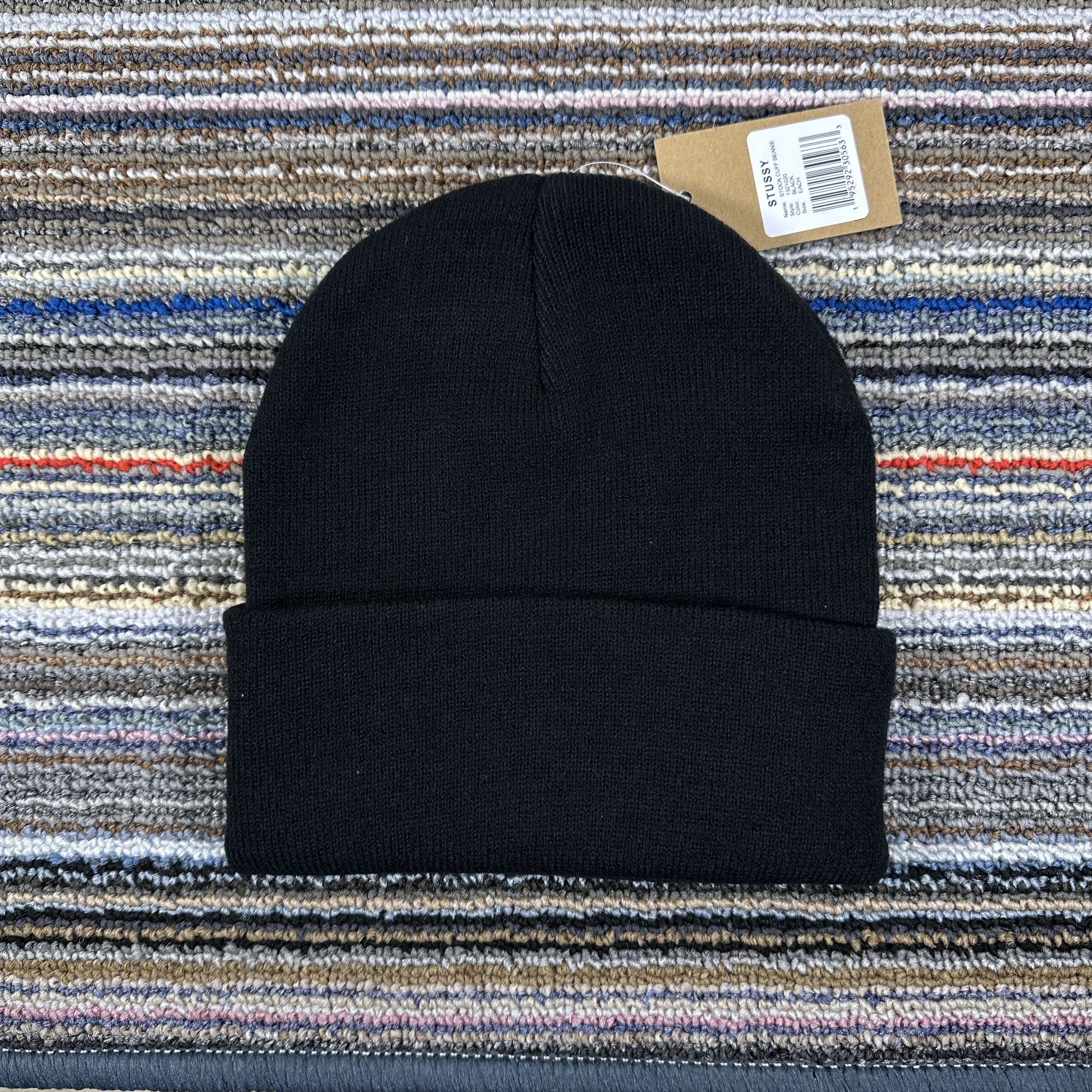 Stussy STUSSY STOCK CUFF BEANIE HAT / BLACK Size ONE SIZE - 3 Thumbnail