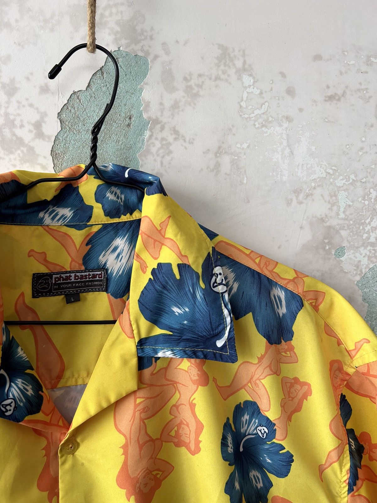 Japanese Brand VINTAGE SHIRT MAMBO STYLE Size US L / EU 52-54 / 3 - 4 Thumbnail