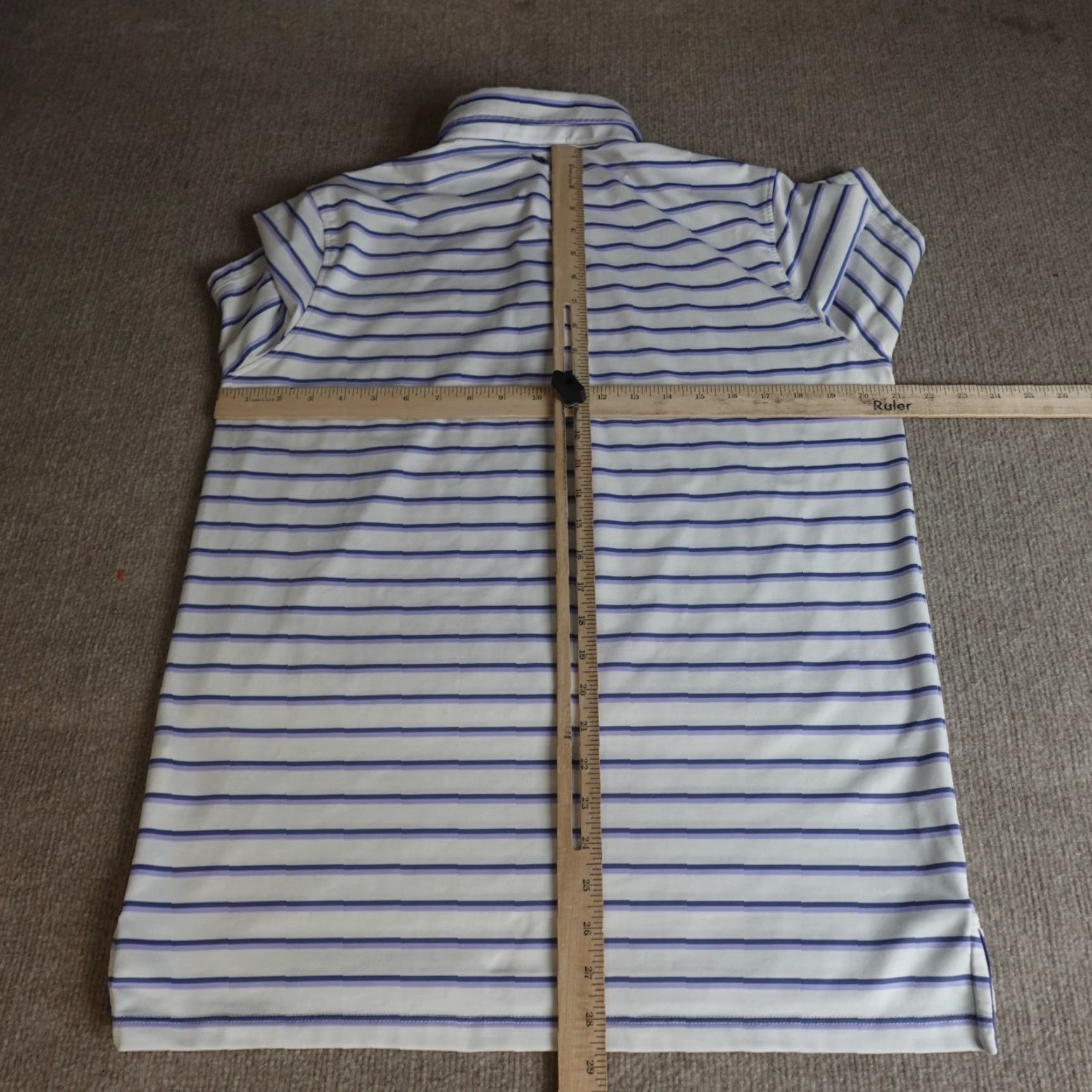 Vintage Greyson Polo Shirt Medium White Striped Embroidered National Golf Links Polo Mens M White Golf 90s? Size US M / EU 48-50 / 2 - 3 Thumbnail
