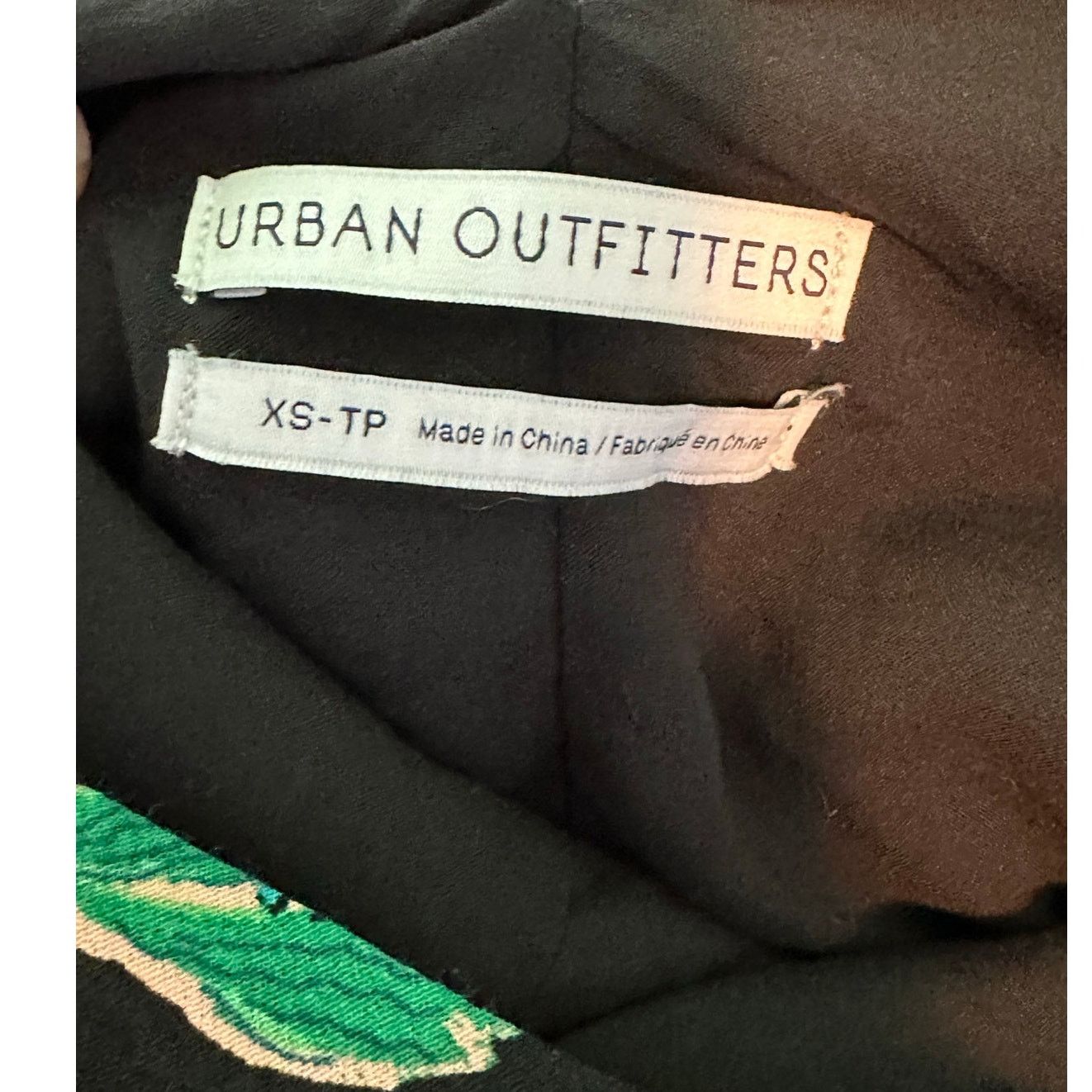 Urban Outfitters Urban Outfitters leaf print sleeveless mini dress size XS Size XS / US 0-2 / IT 36-38 - 3 Thumbnail