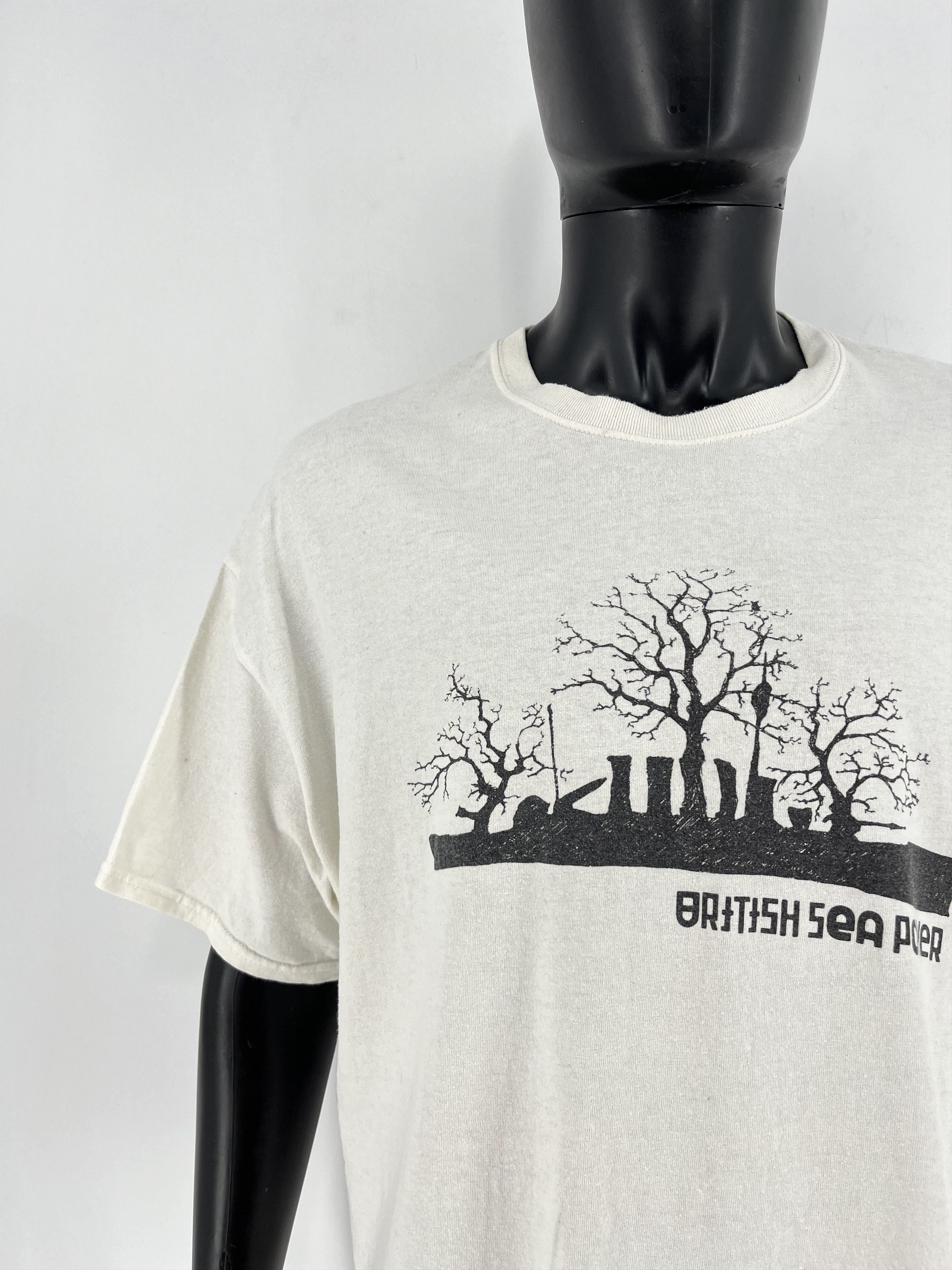 Band Tees × Vintage British Sea Power T Shirt like Shoegaze Britpop Sonic Youth Size US XXL / EU 58 / 5 - 6 Thumbnail
