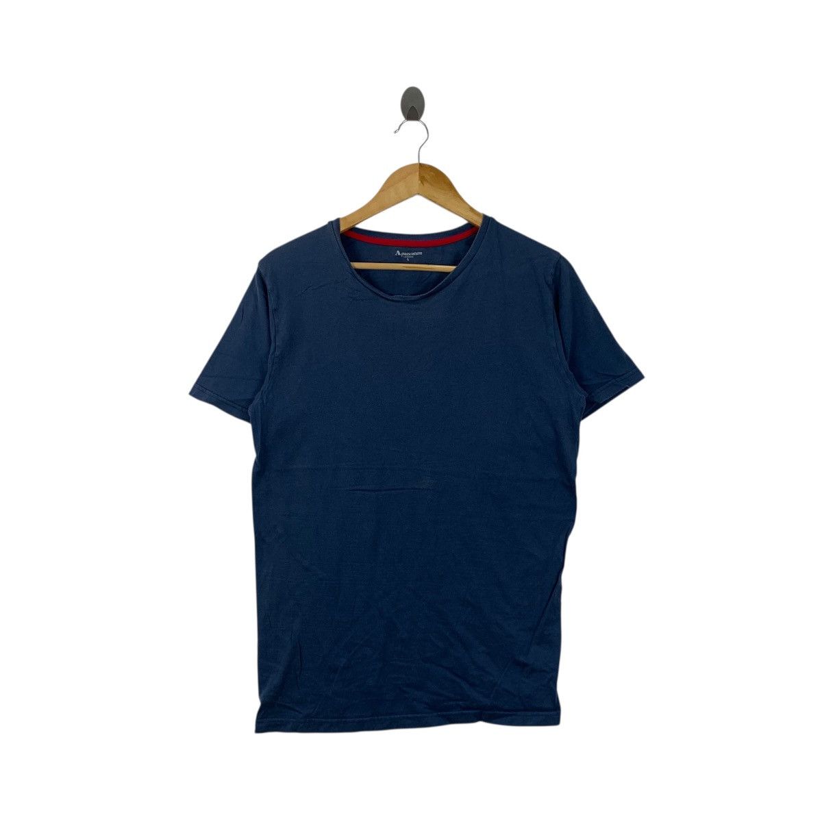 Aquascutum Vintage AQUASCUTUM LONDON Pure Natural Dye Tee Shirt Top Size US L / EU 52-54 / 3 - 1 Thumbnail
