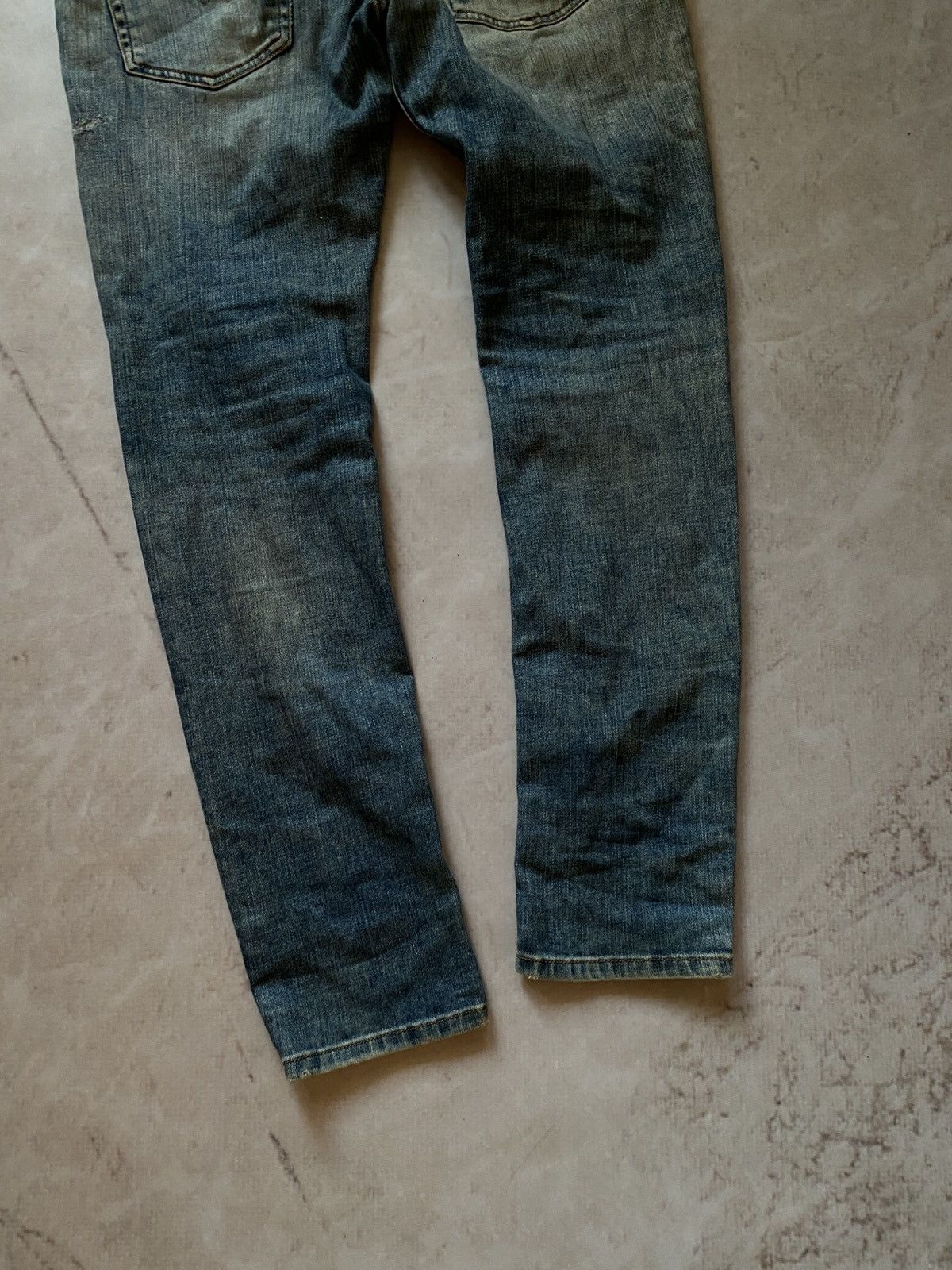 Diesel × Faded Glory Diesel Vintage Faded Denim Skinny Pants Avant Garde style Size US 31 - 5 Thumbnail
