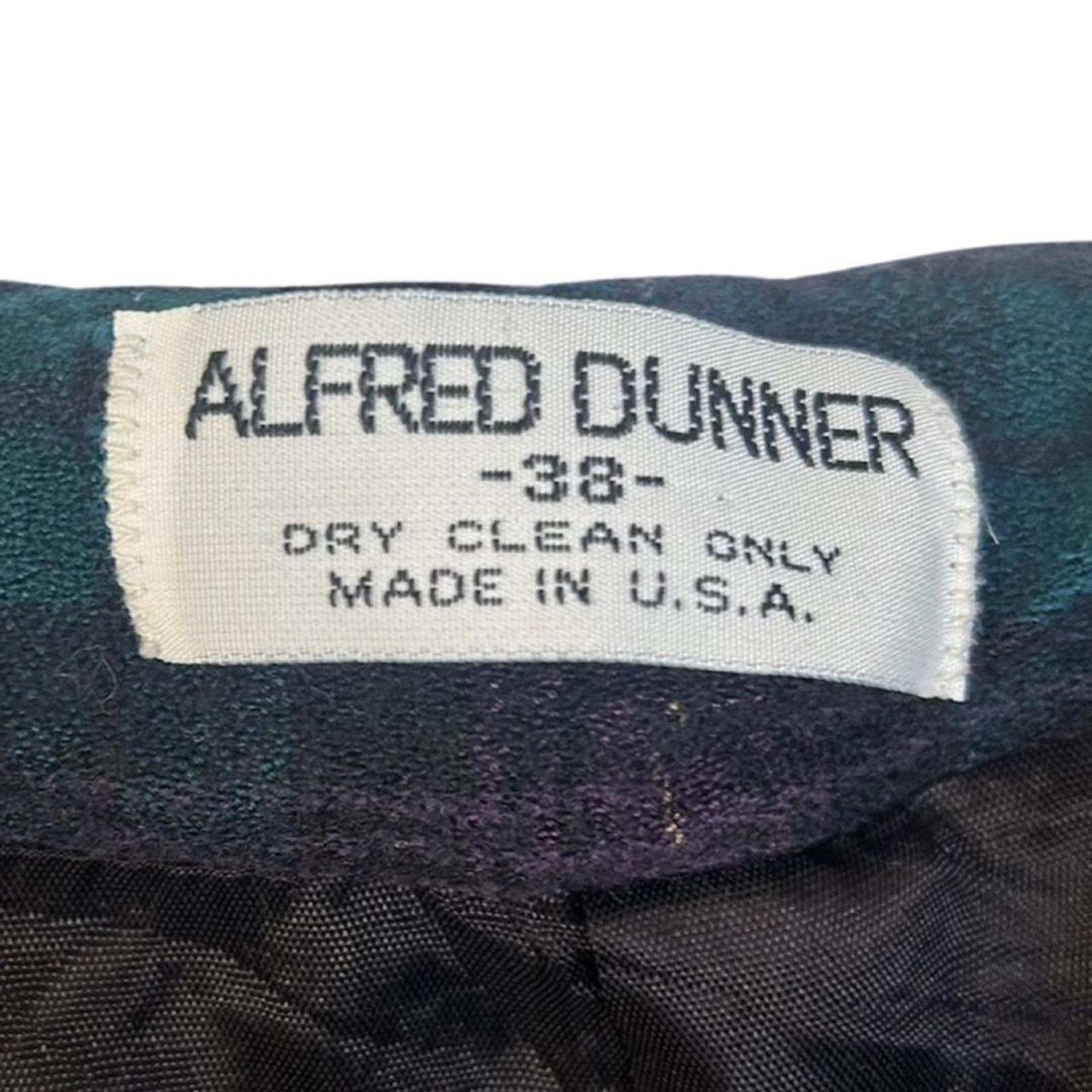 Vintage Vintage plaid blazer alfred dunner Size M / US 6-8 / IT 42-44 - 4 Thumbnail