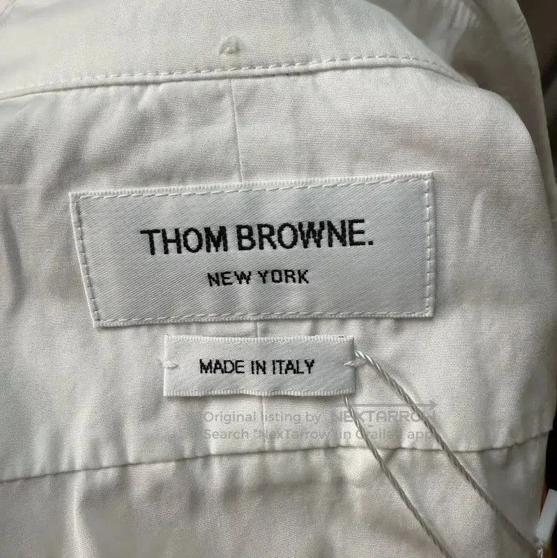 Thom Browne Thom Browne White Cotton Women's Shirt . Size M / US 6-8 / IT 42-44 - 3 Thumbnail