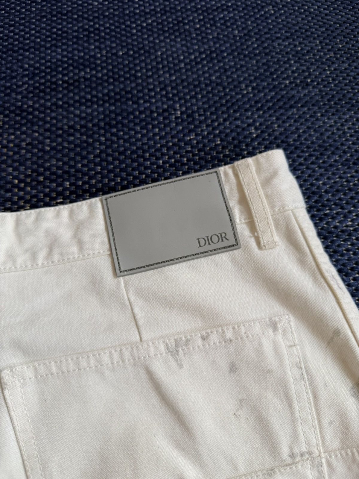 Dior SS21 Paint Splatter Double Knee Pants Size US 32 / EU 48 - 8 Thumbnail