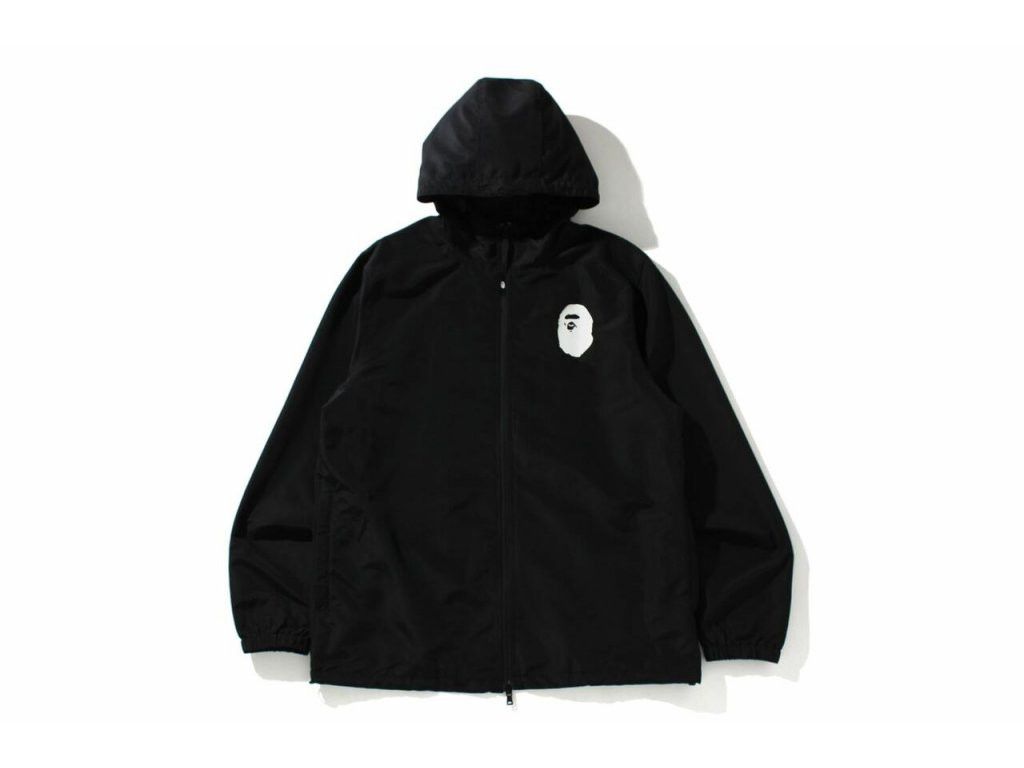 image of Bape Training Club Jacket in Black, Men's (Size 2XL)