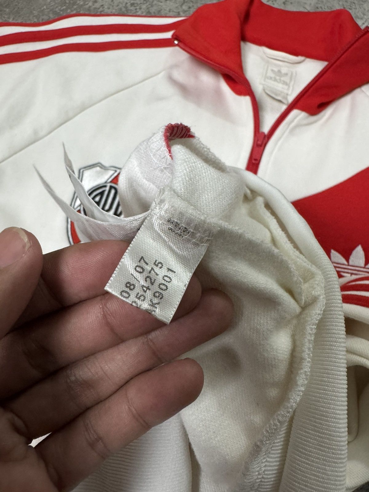 Adidas VINTAGE ADIDAS RIVER PLATE TRACK TOP Size US M / EU 48-50 / 2 - 11 Thumbnail