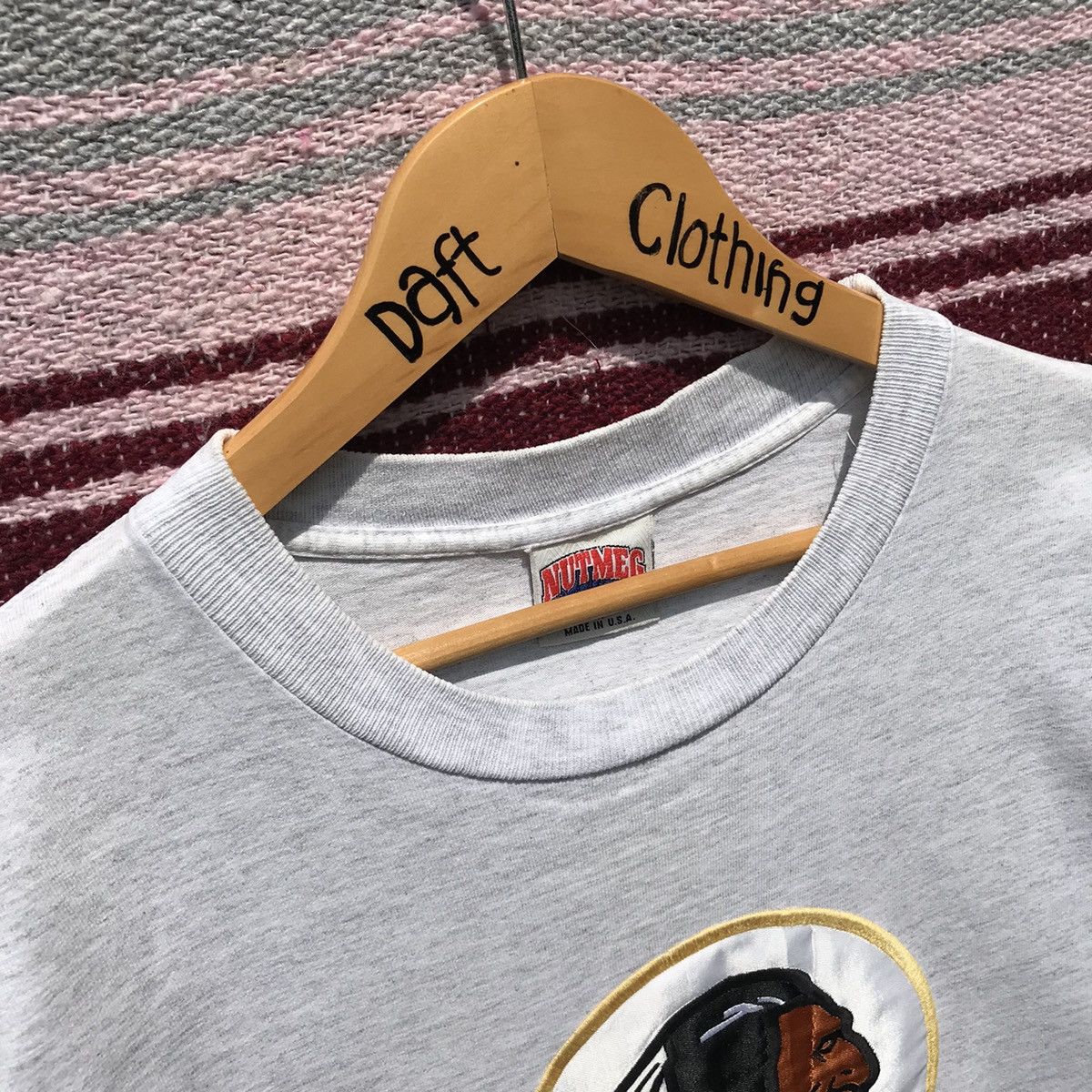 NFL 💥Rare💥Vintage 90s Redskins NFL Team Shirt Embroidery Redskin Size US M / EU 48-50 / 2 - 9 Thumbnail