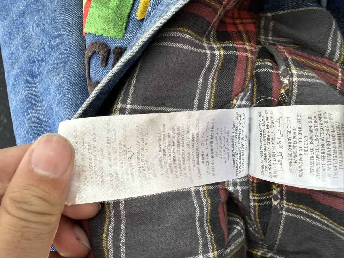 Gucci Gucci Oversized Amor Caecus Denim Jacket in Size 54 Size US L / EU 52-54 / 3 - 10 Thumbnail