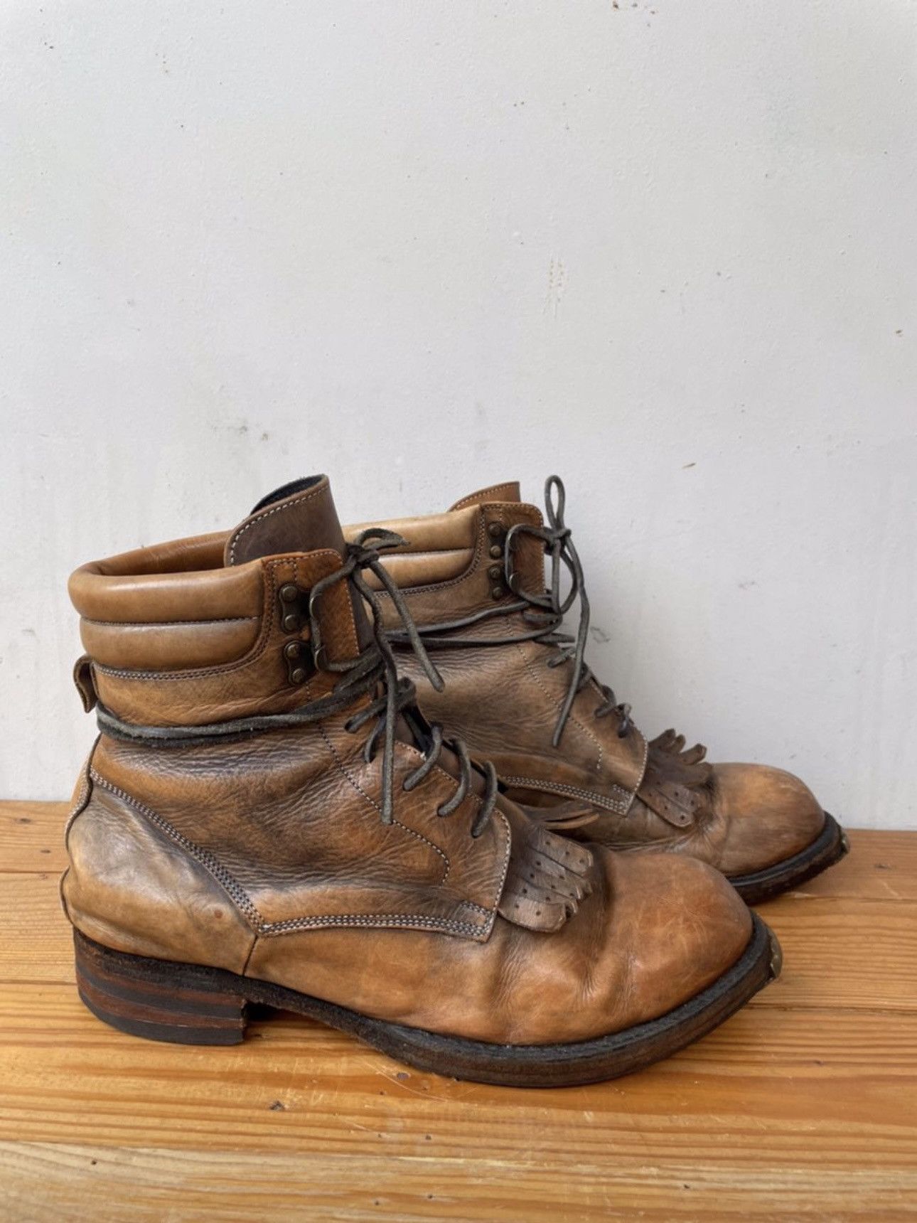 Maison MIHARA YASUHIRO MIHARAYASUHIRO COMBAT BOOTS SIZE 27 / 9 USD Size US 9 / EU 42 - 4 Thumbnail