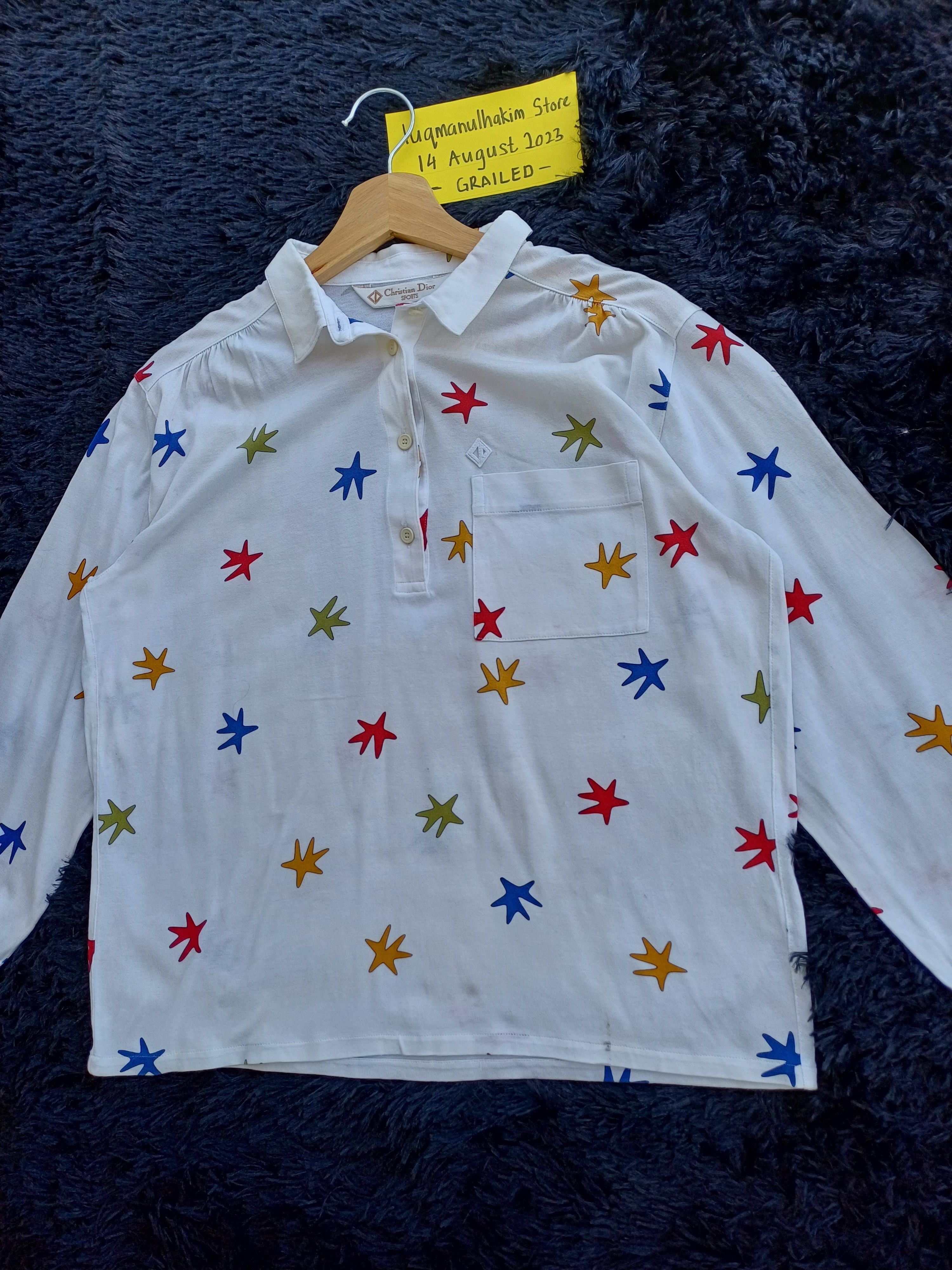 Christian Dior Monsieur Rare Vintage Christian Dior Sports Polo Shirt Size US M / EU 48-50 / 2 - 4 Thumbnail