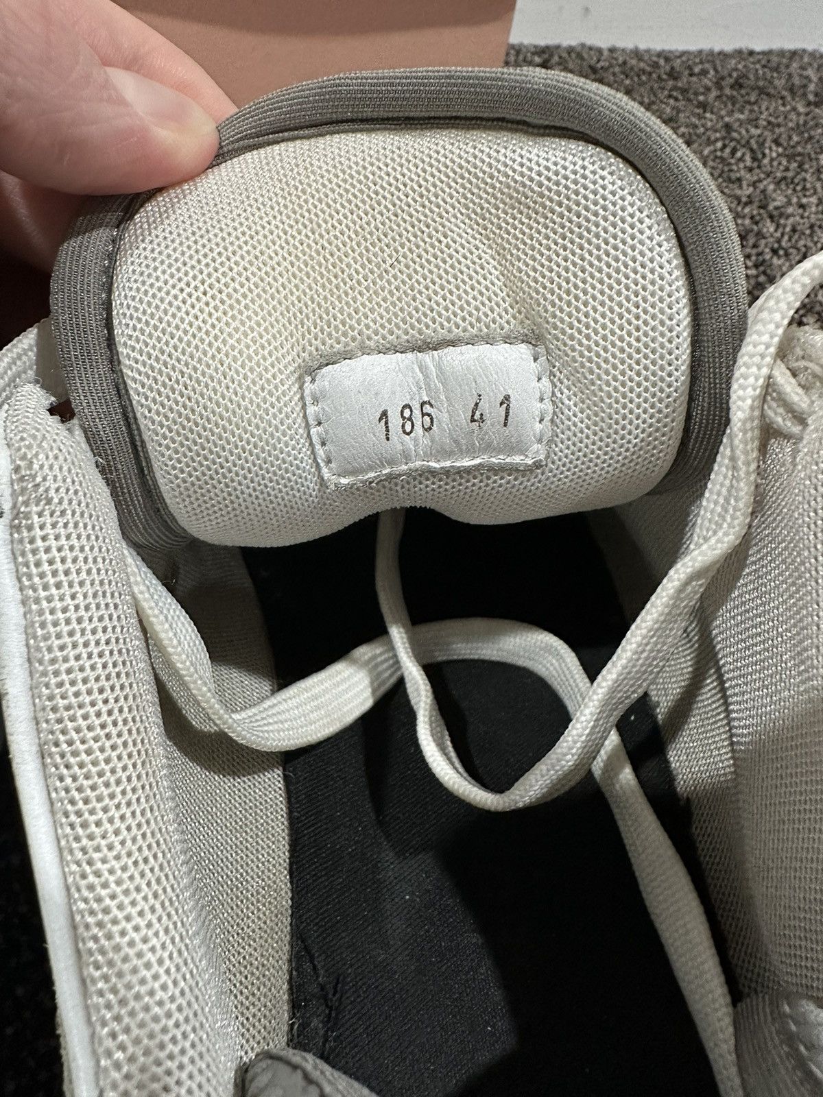 Acne Studios Acne Studios Rockaway White Leather Chunky Sneakers Size US 8 / EU 41 - 9 Thumbnail