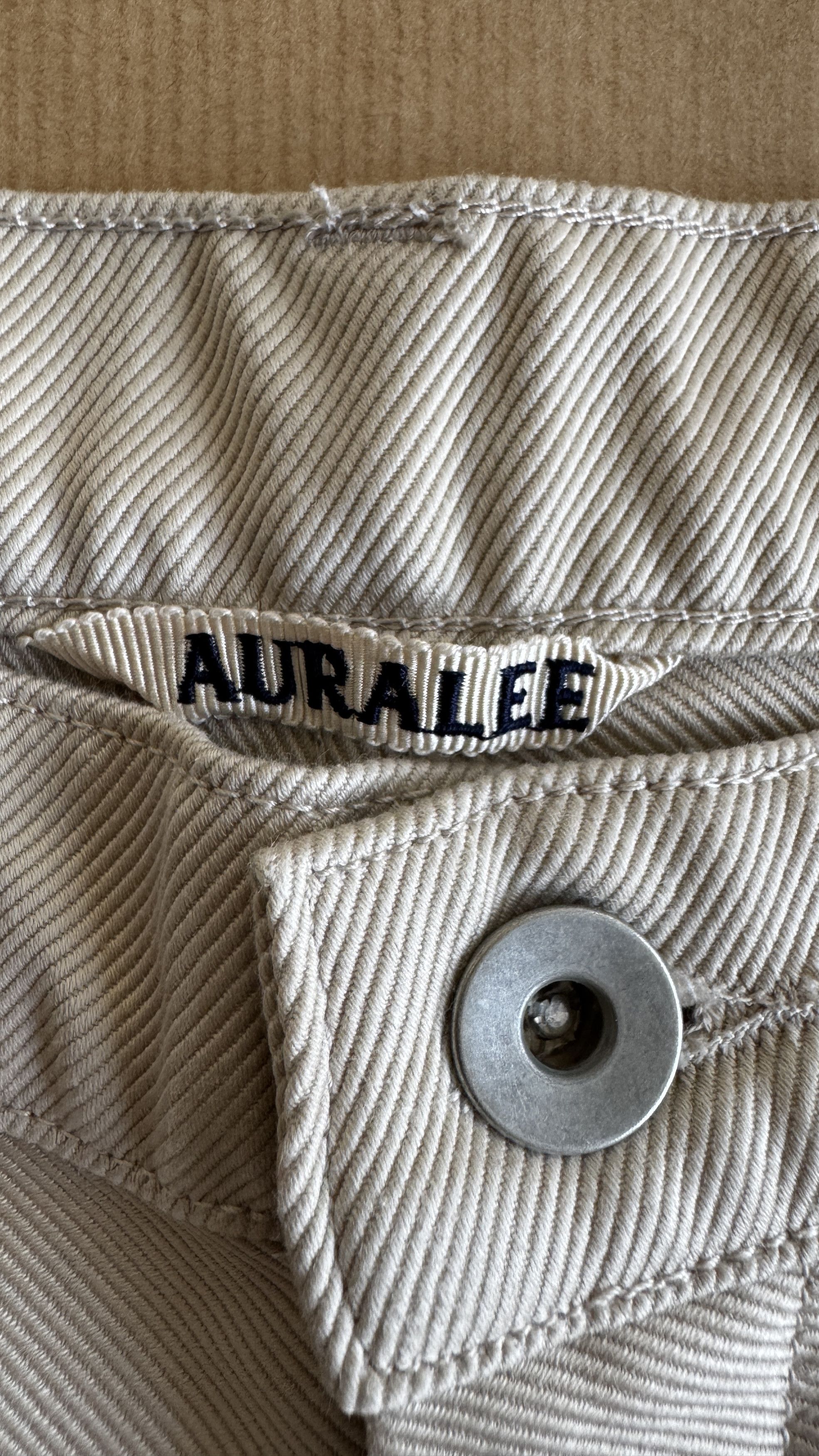 Auralee aa . 1 . as new . FINX MOLESKIN CHINO PANTS . A6AP03FM Size US 28 / EU 44 - 9 Thumbnail