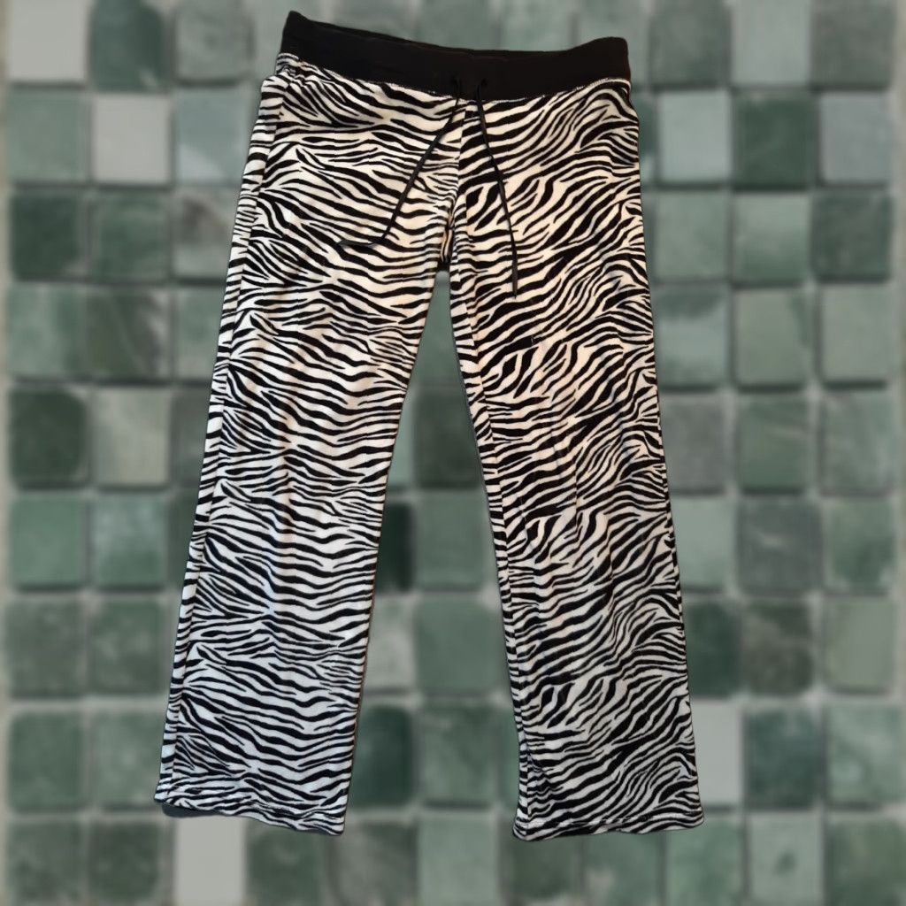 Old Navy VINTAGE Old Navy Pants Zebra Stripes Womens XS Black Striped Chino Pants Women XS Zebra Size 26" / US 2 / IT 38 - 1 Thumbnail