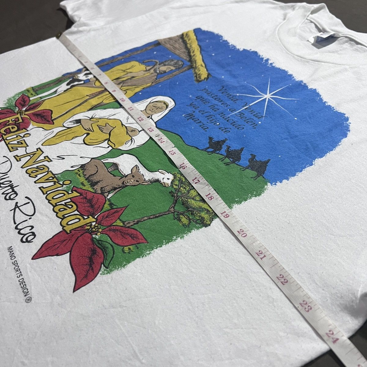 Vintage Vintage 90s Mary God Jesus Bible Holy Tee XL Size US XL / EU 56 / 4 - 6 Thumbnail