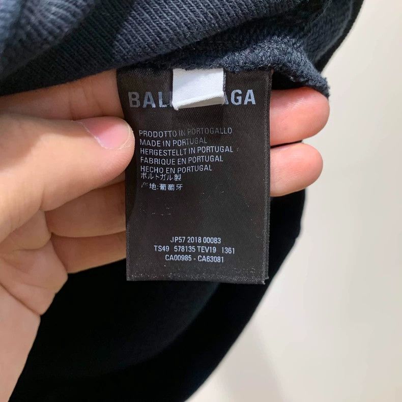 Balenciaga Balenciaga Double B Buckle Classic Printed Hoodie Sweatshi Size US XS / EU 42 / 0 - 4 Thumbnail