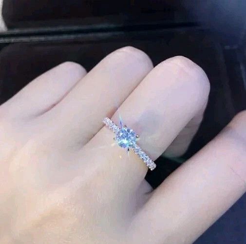 Other Cubic Zirconia Stainless Steel Ring Jewelry Size 8 Size ONE SIZE - 3 Thumbnail