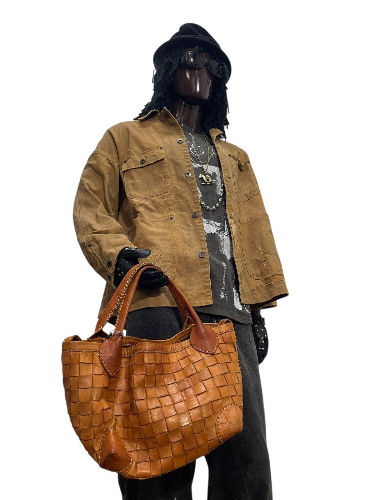 Genuine Leather Full Leather Patina Robita Japan Tote Shoulder Bag 1🟩1 Size ONE SIZE - 1 Thumbnail