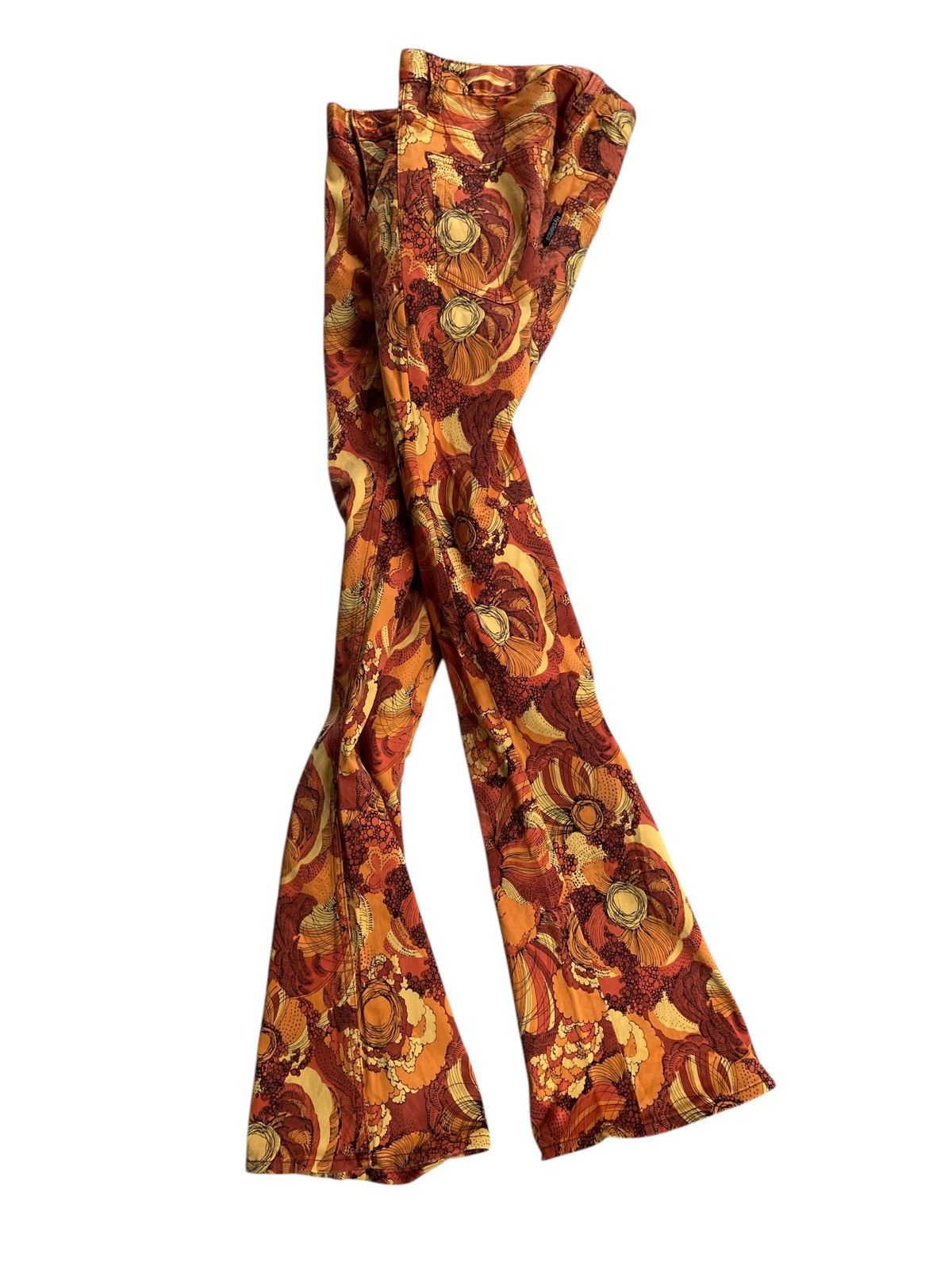 Hysteric Glamour HYSTERIC GLAMOUR FLOWERS FLARED STRETCH PANTS Size 30" / US 8 / IT 44 - 3 Thumbnail