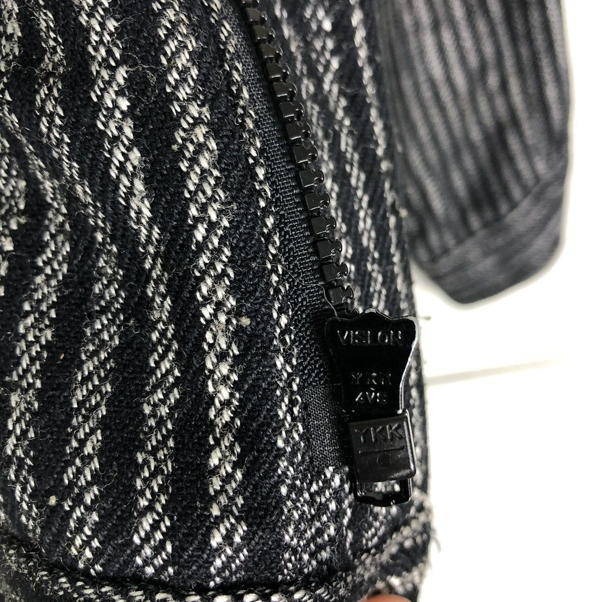 Japanese Brand 🔥VINTAGE HICKORY CHORE BOMBER JACKET BIG POCKET ISSEY MIYAKE Size US M / EU 48-50 / 2 - 18 Thumbnail