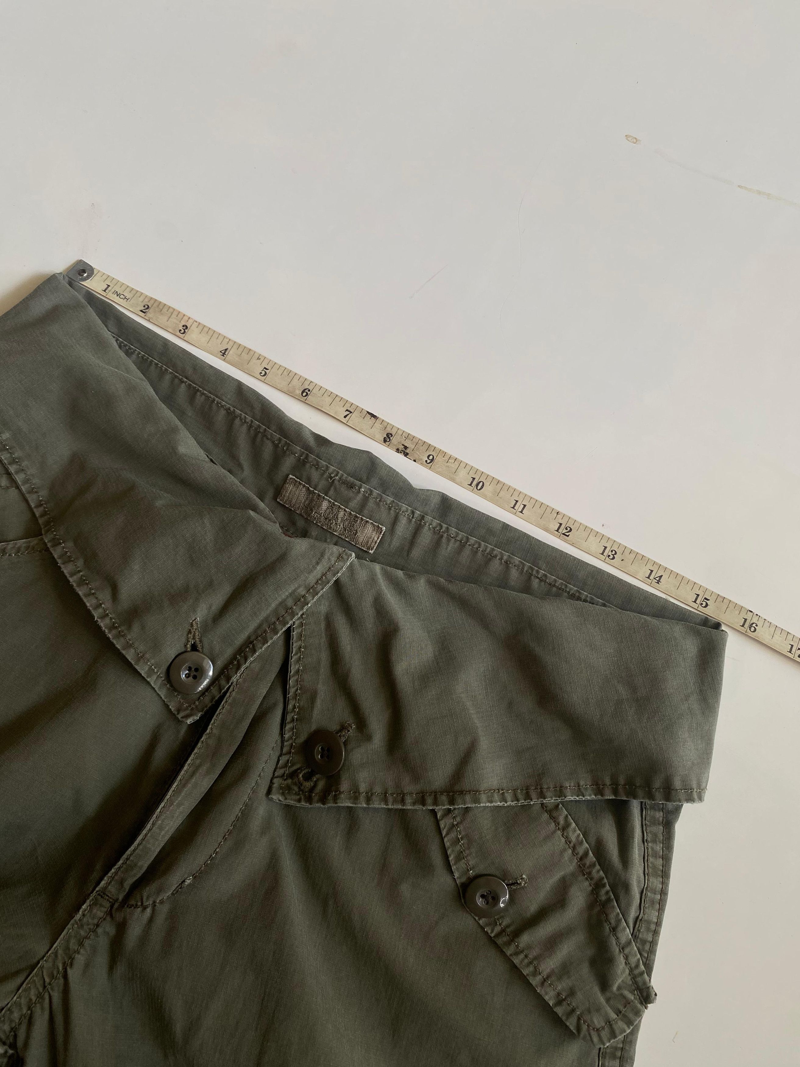 Japanese Brand Japanese Vintage Oilcake Military Size US 31 - 3 Thumbnail