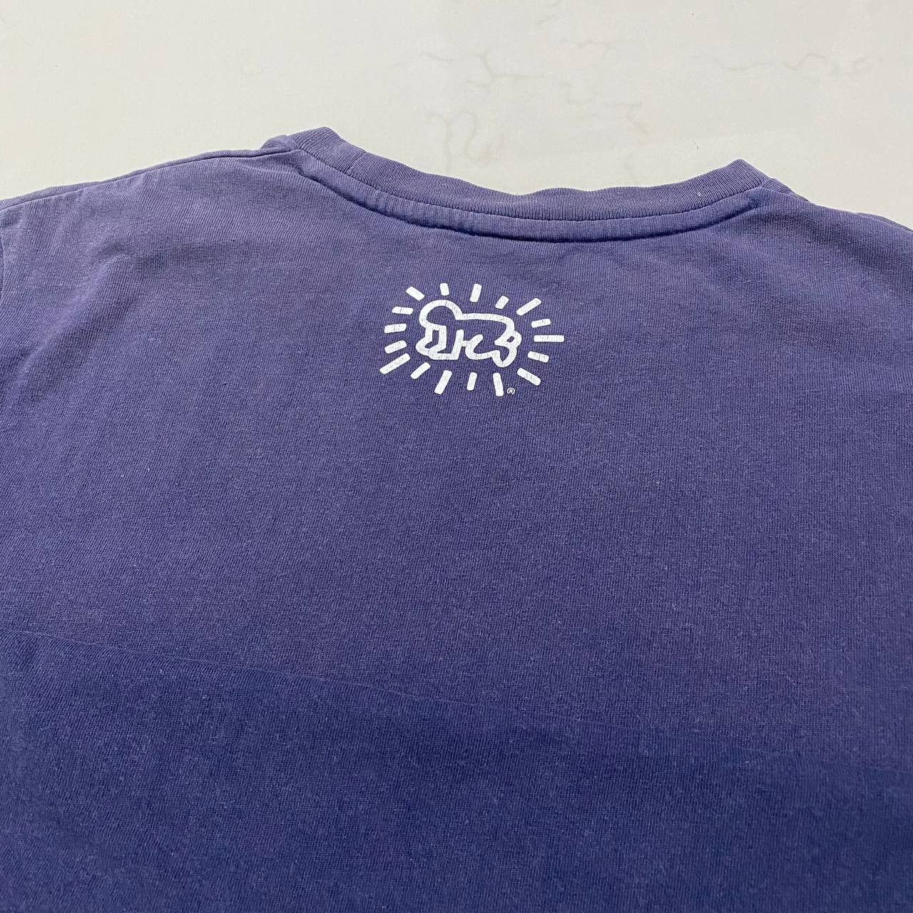 Keith Haring × Vintage Keith Haring x starter 00s 90s Single Pocket Tshirt Size US L / EU 52-54 / 3 - 5 Thumbnail