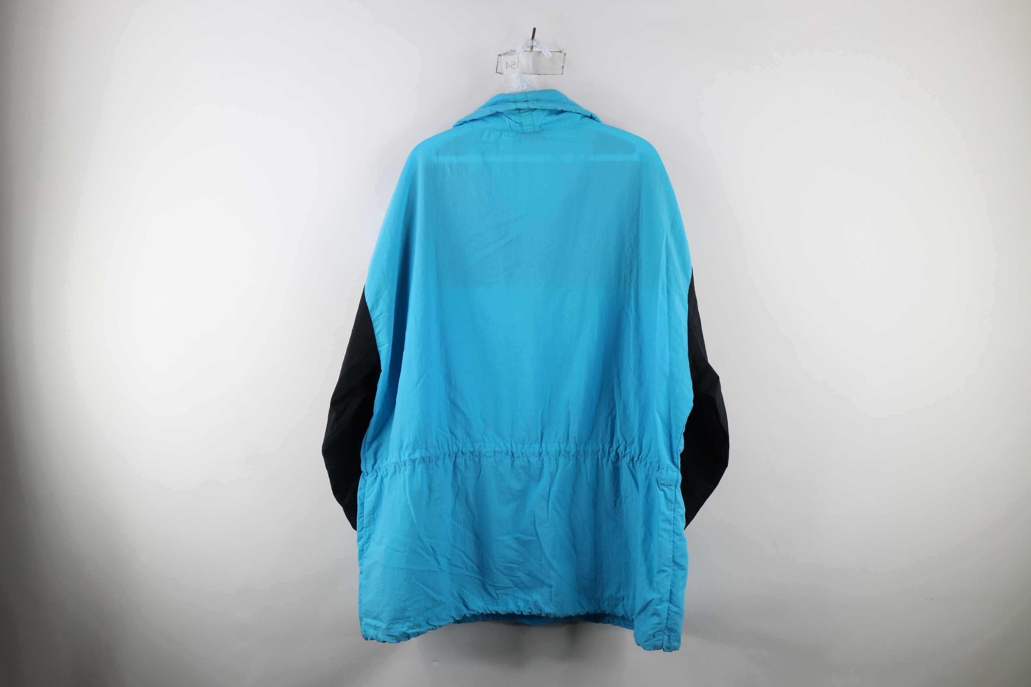 Vintage Vintage 90s Streetwear Block Packable Pullover Parka Jacket Size US M / EU 48-50 / 2 - 10 Thumbnail